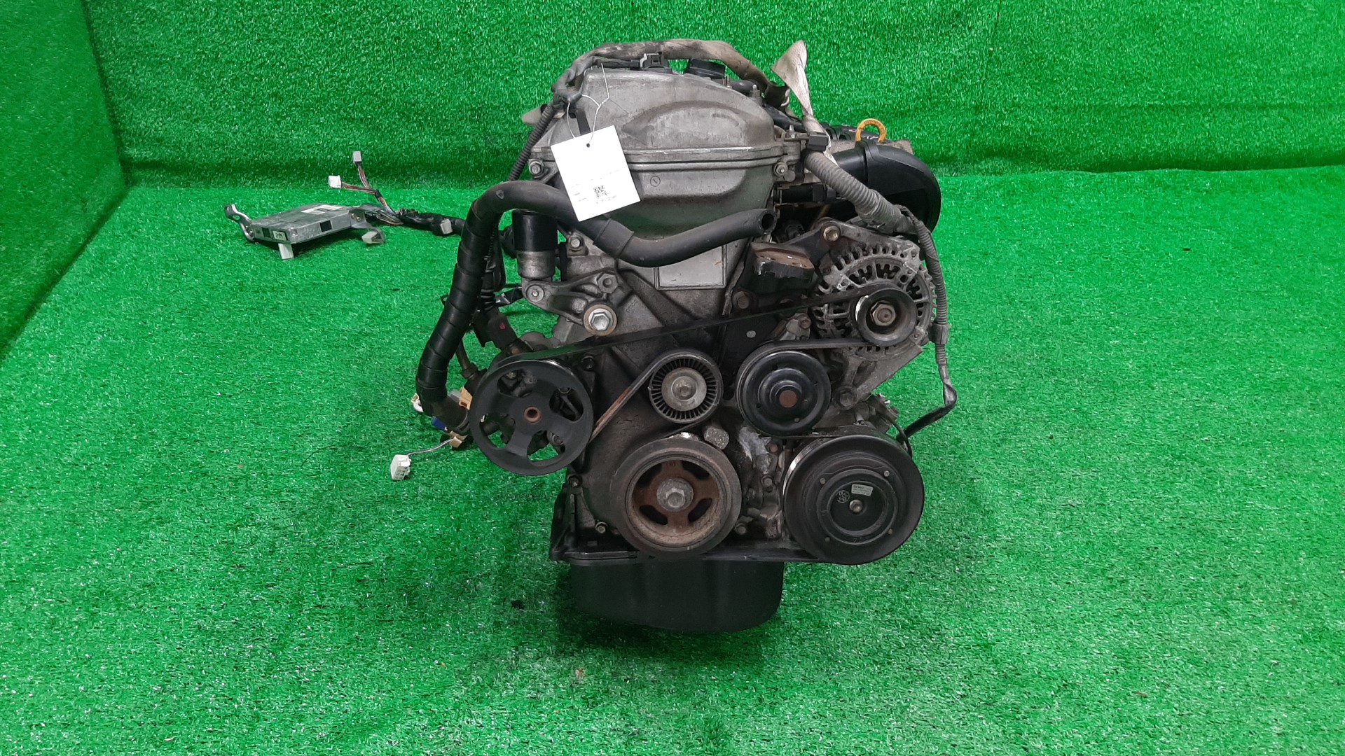 Двигатель TOYOTA COROLLA, PREMIO, COROLLA SPACIO, WISH, ALLION, COROLLA FIELDER, ALLEX, COROLLA RUNX, VOLTZ, WILL VS ZZE124, ZZT245, ZZE124N, ZNE14G, ZZE124G, ZZE138, ZZE129 1ZZ-FE MEX 2 ракурс