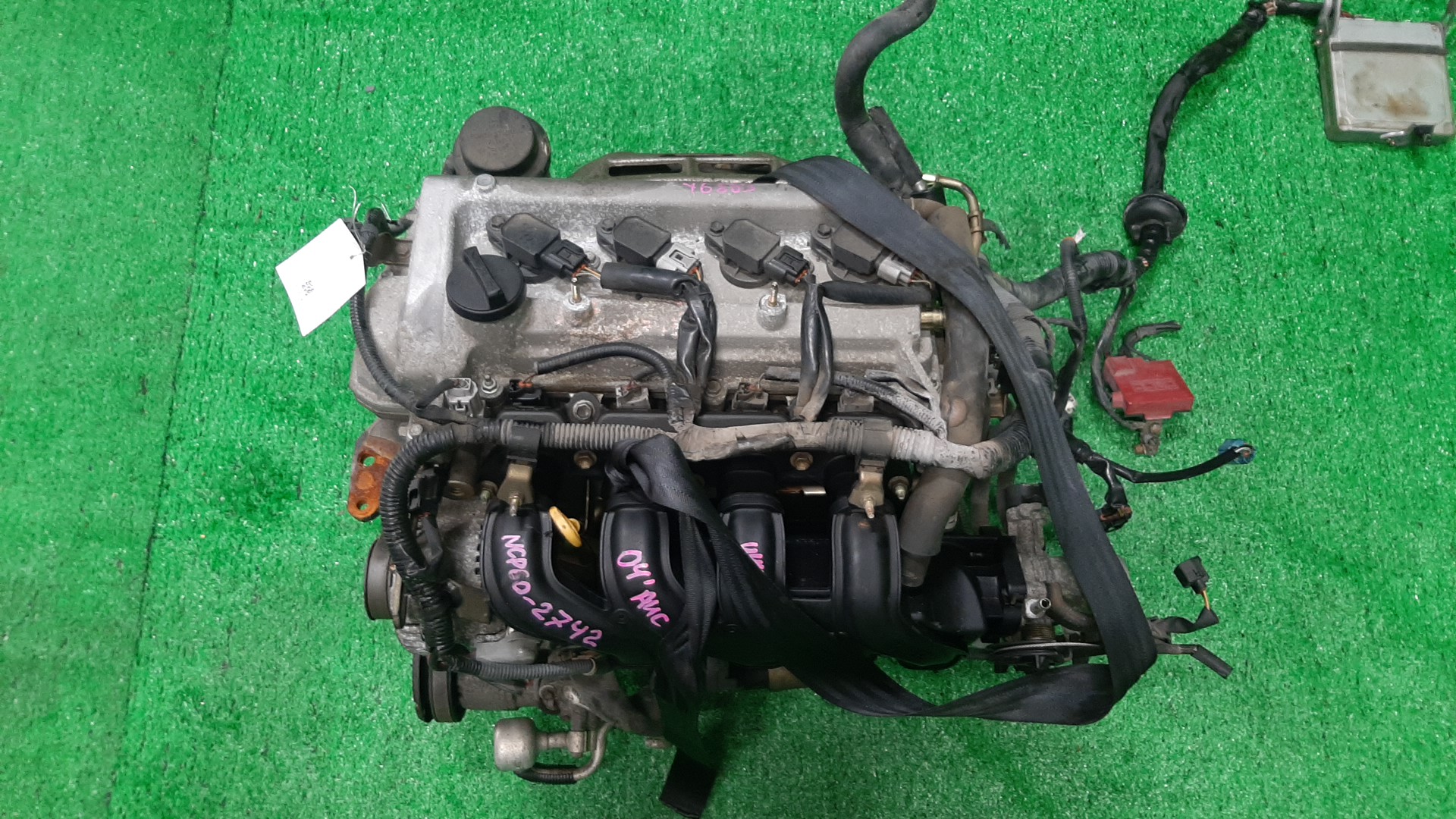 Двигатель TOYOTA FUNCARGO, IST, VITZ, WILL VI, PROBOX, BB, PORTE, WILL CYPHA NCP20, NCP60, NCP10, NCP19, NCP50V, NCP30, NNP10, NCP70 2NZ-FE 3165611 1 ракурс