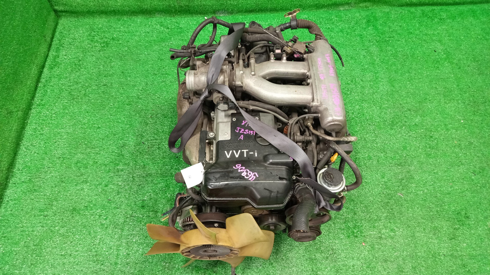 Двигатель TOYOTA CROWN JZS151 1JZ-GE VVTI 1 ракурс