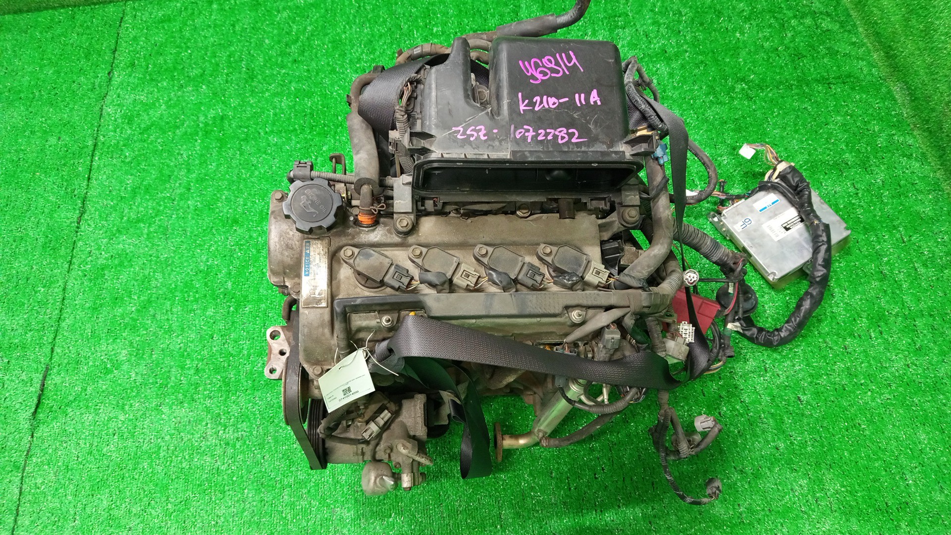 Двигатель TOYOTA VITZ SCP13 2SZ-FE 1072282 1 ракурс