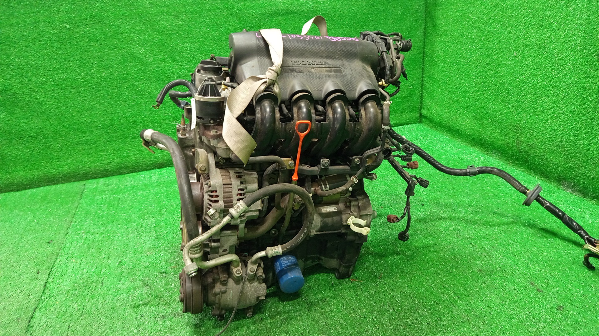 Двигатель HONDA FIT ARIA, FIT GD6, GD7, GD2, GD1 L13A I-DSI 4 ракурс