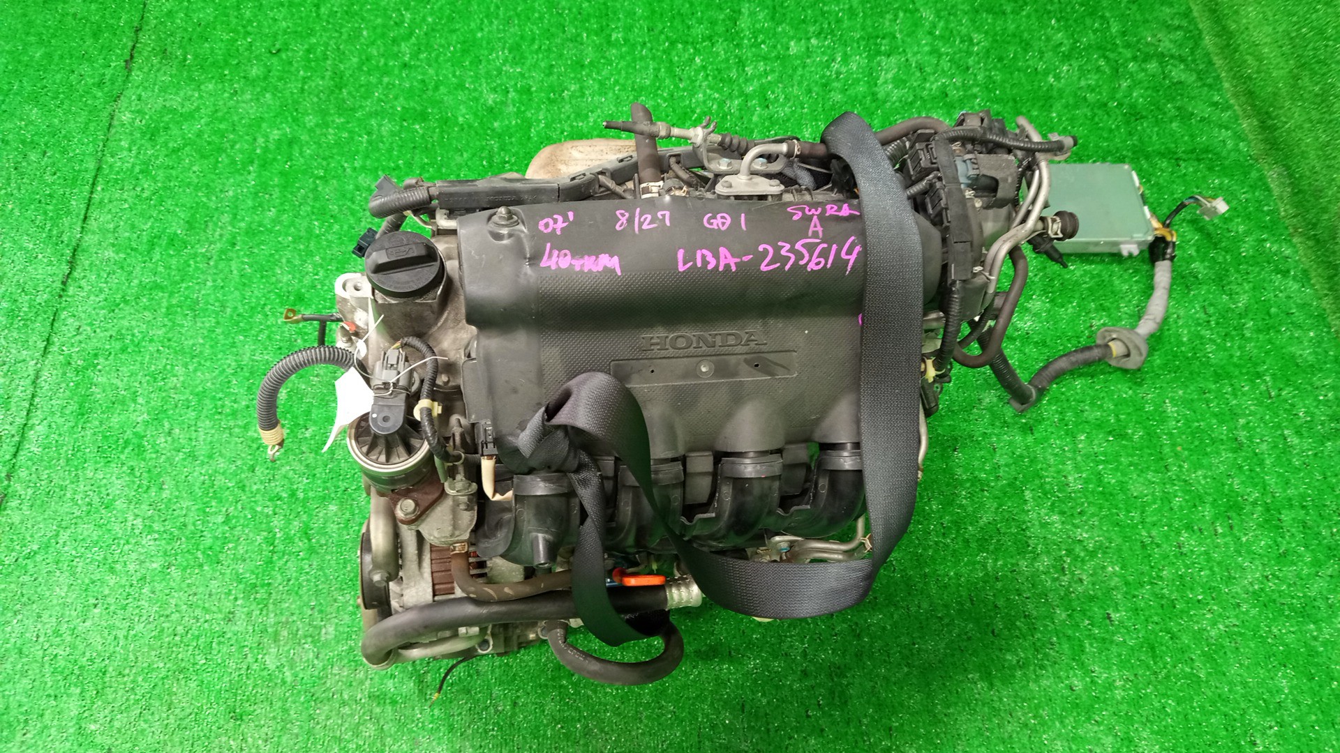 Двигатель HONDA FIT ARIA, FIT GD6, GD7, GD2, GD1 L13A I-DSI 1 ракурс