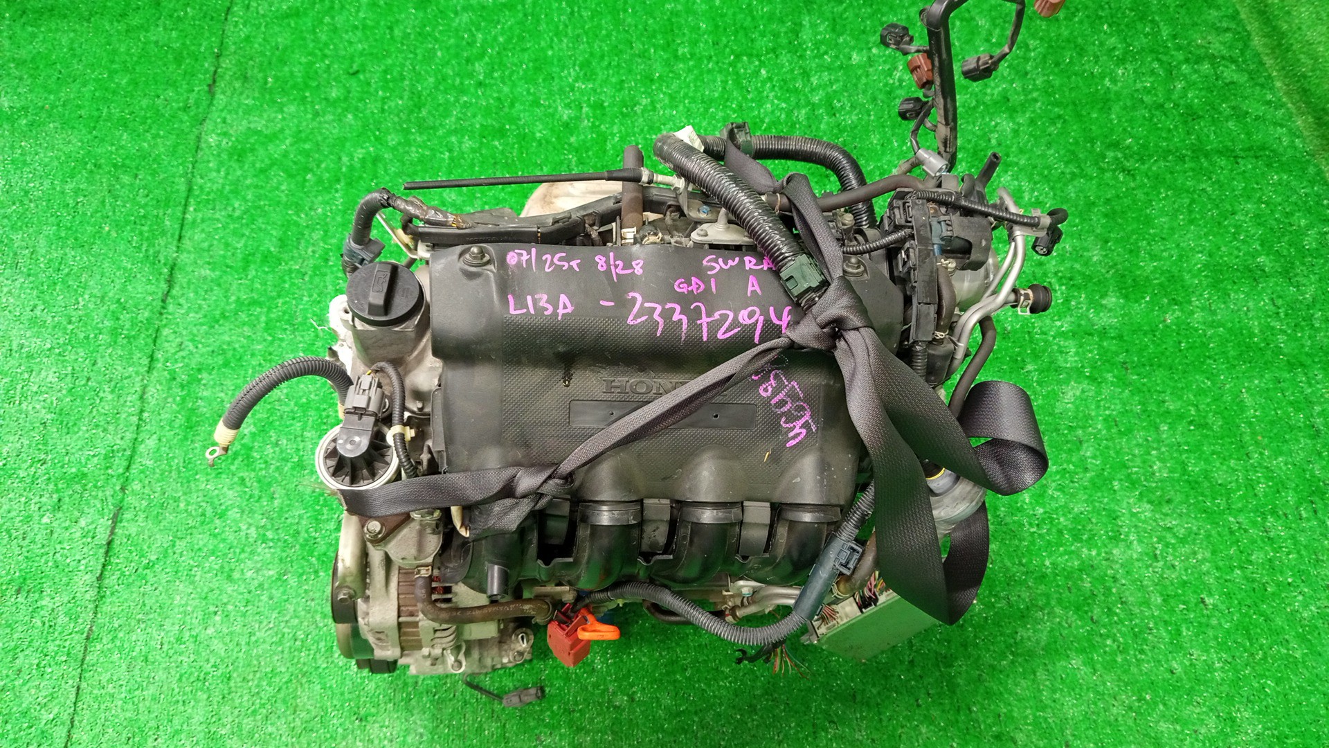 Двигатель HONDA FIT ARIA, FIT GD6, GD7, GD2, GD1 L13A I-DSI 1 ракурс