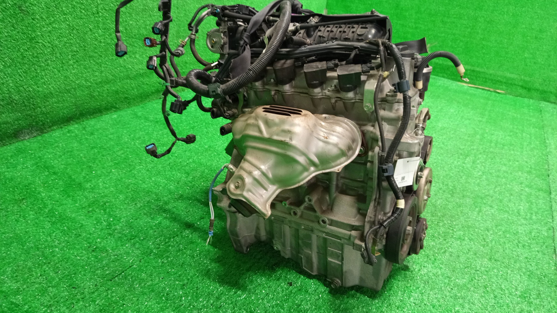 Двигатель HONDA FIT ARIA, FIT GD6, GD7, GD2, GD1 L13A I-DSI 3 ракурс