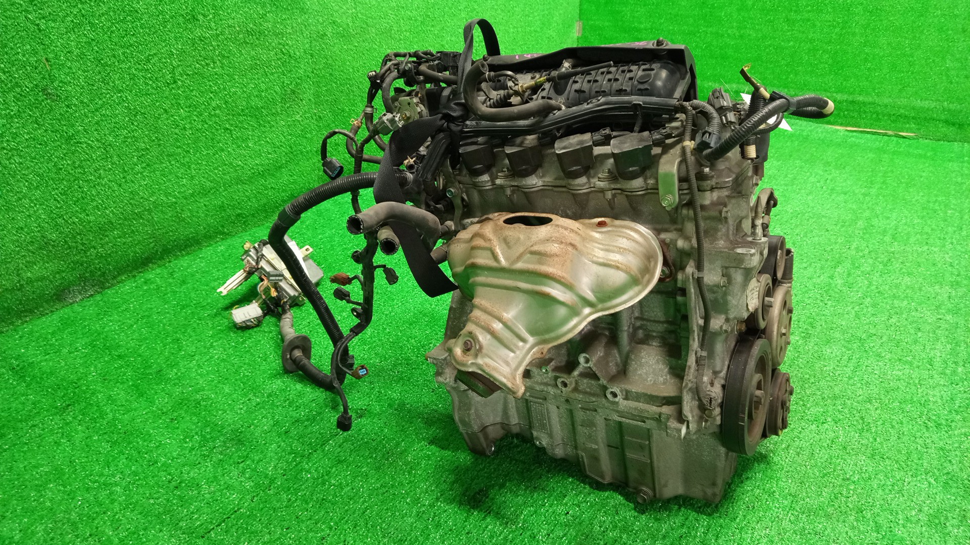 Двигатель HONDA FIT ARIA, FIT GD6, GD7, GD2, GD1 L13A I-DSI 3 ракурс