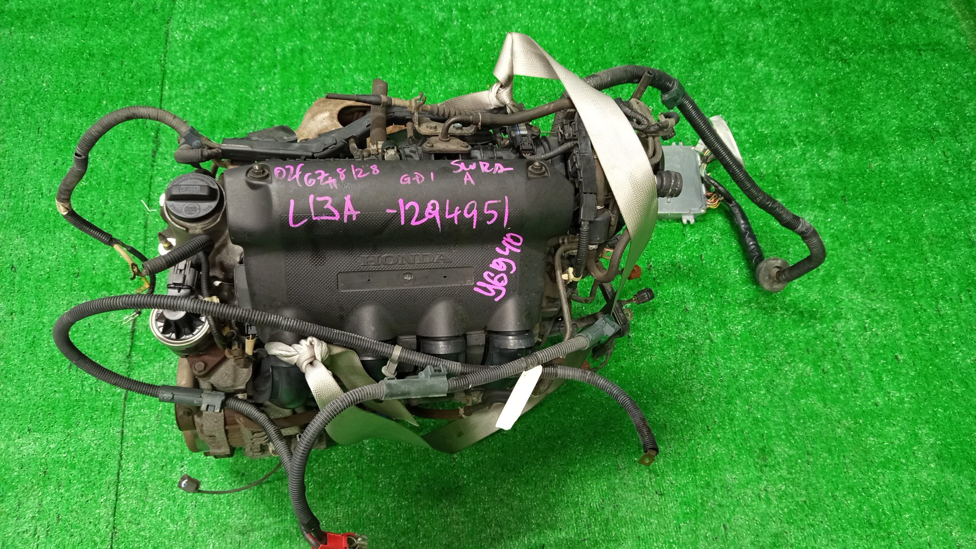 Двигатель HONDA FIT ARIA, FIT GD6, GD7, GD2, GD1 L13A I-DSI 1 ракурс