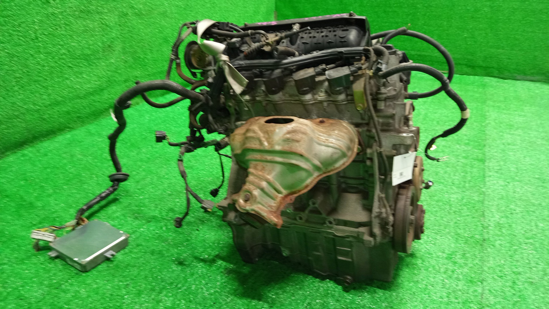 Двигатель HONDA FIT ARIA, FIT GD6, GD7, GD2, GD1 L13A I-DSI 3 ракурс