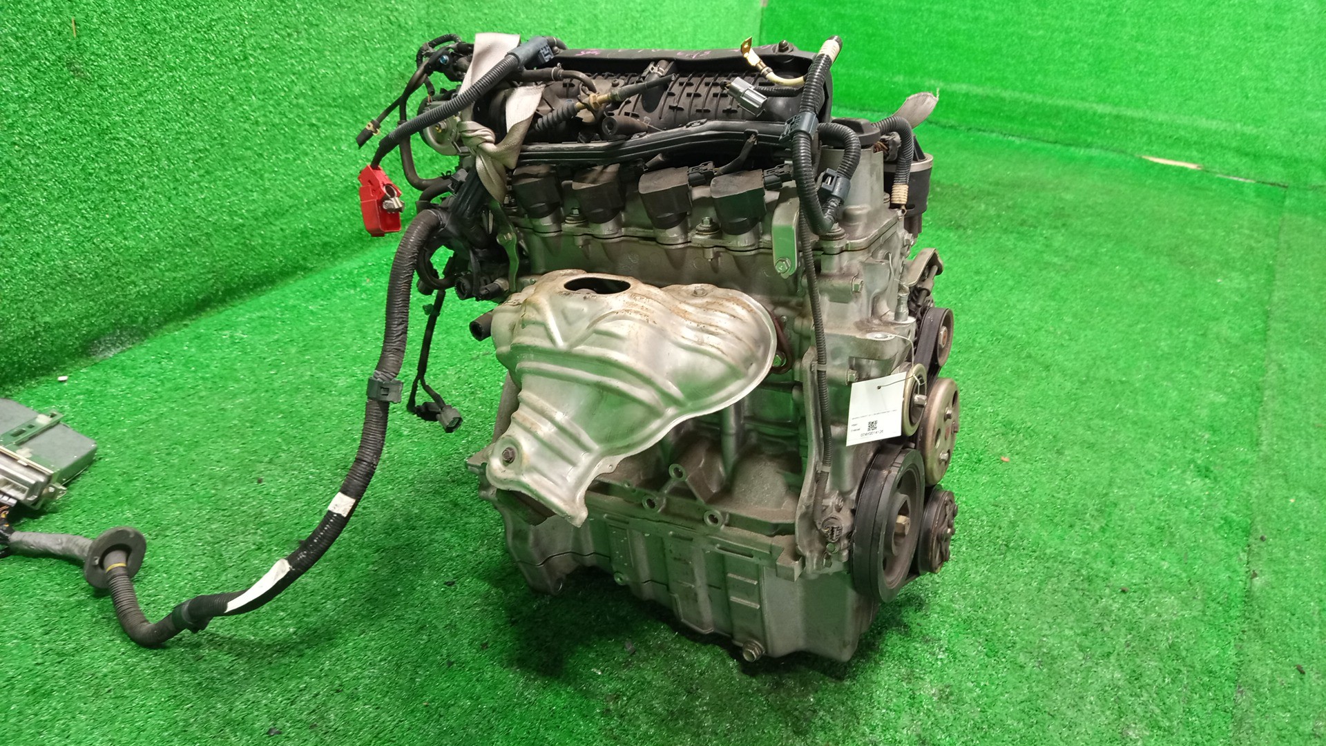 Двигатель HONDA FIT ARIA, FIT GD6, GD7, GD2, GD1 L13A I-DSI 3 ракурс