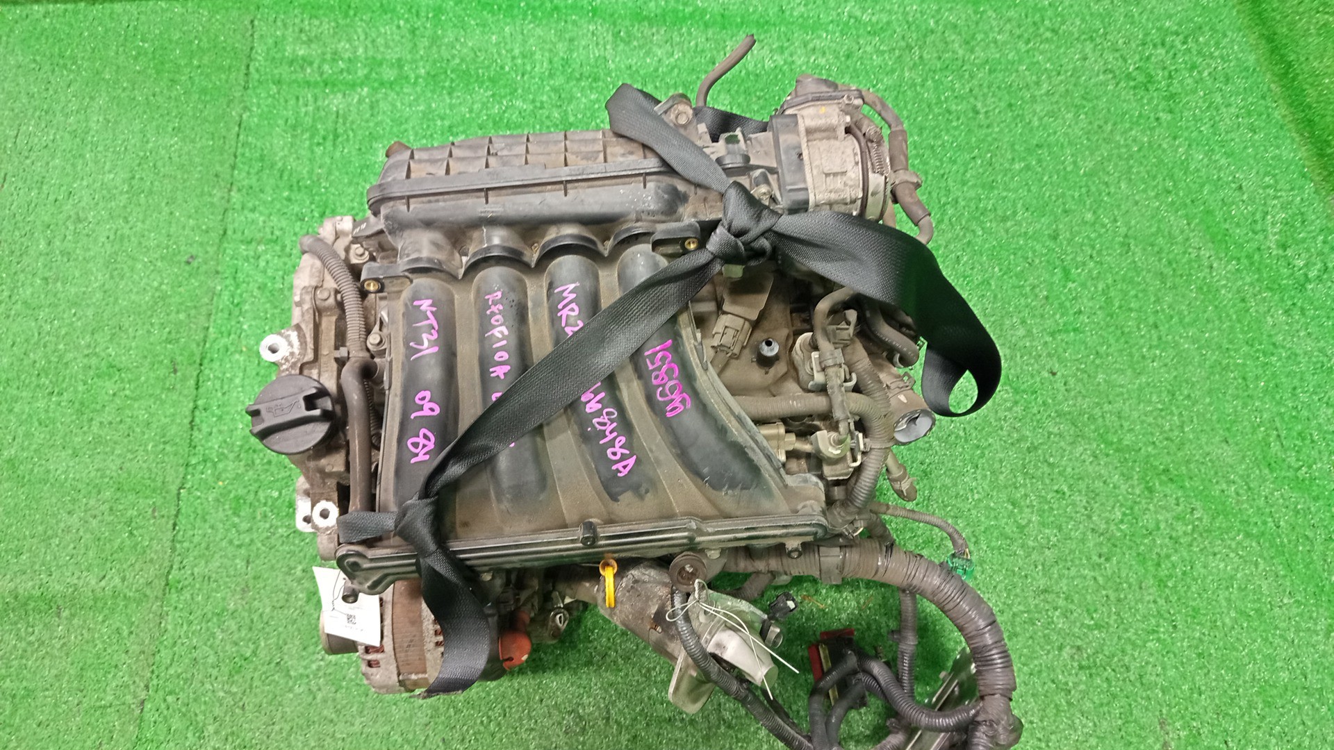 Двигатель NISSAN X-TRAIL T31, NT31 MR20DE 866848A 1 ракурс