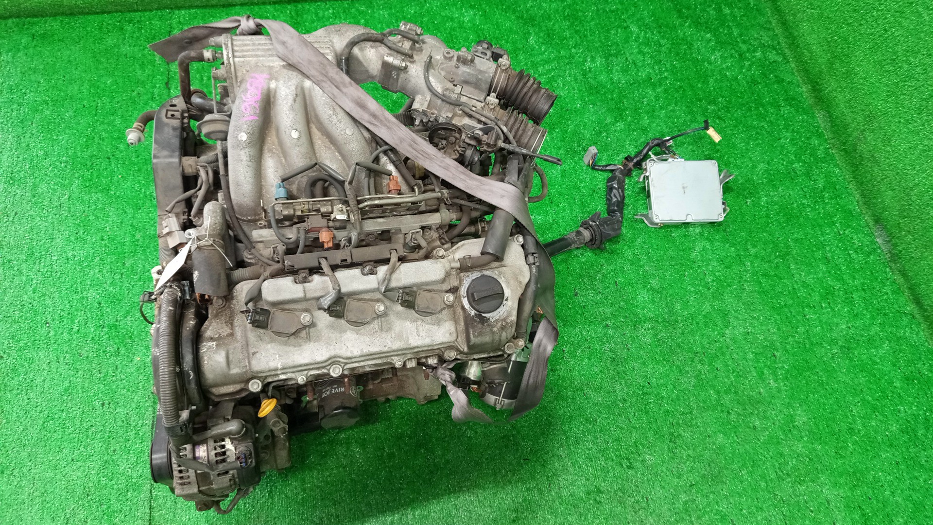 Двигатель TOYOTA ALPHARD MNH15W 1MZ-FE 1MOD 1 ракурс
