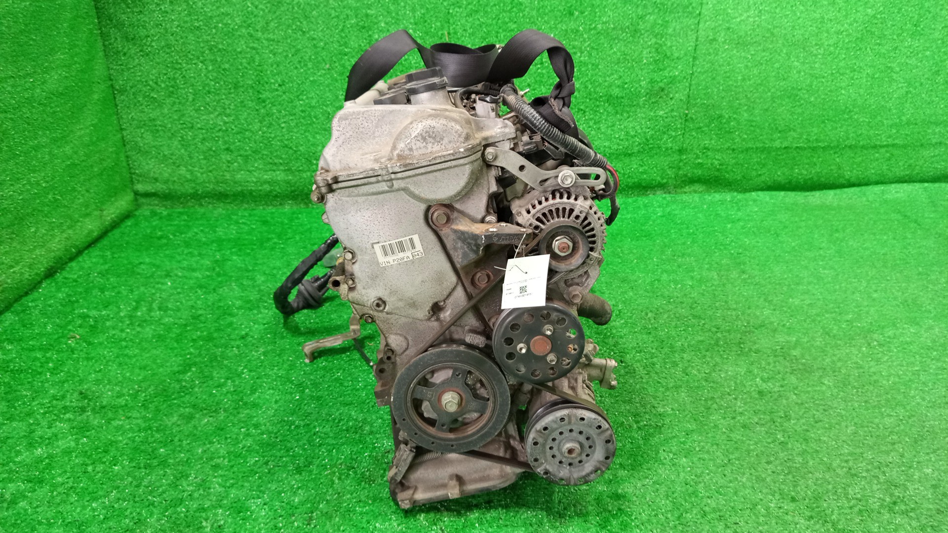 Двигатель TOYOTA FUNCARGO, IST, PLATZ, RAUM, VITZ, PROBOX, BB, PORTE, SIENTA, SUCCEED, WILL CYPHA NCP25, NCP65, NCP16, NCZ25, NCP15, NCP55V, NCP59G, NCP35, NNP15, NCP85G, NCP75 1NZ-FE B729612 2 ракурс