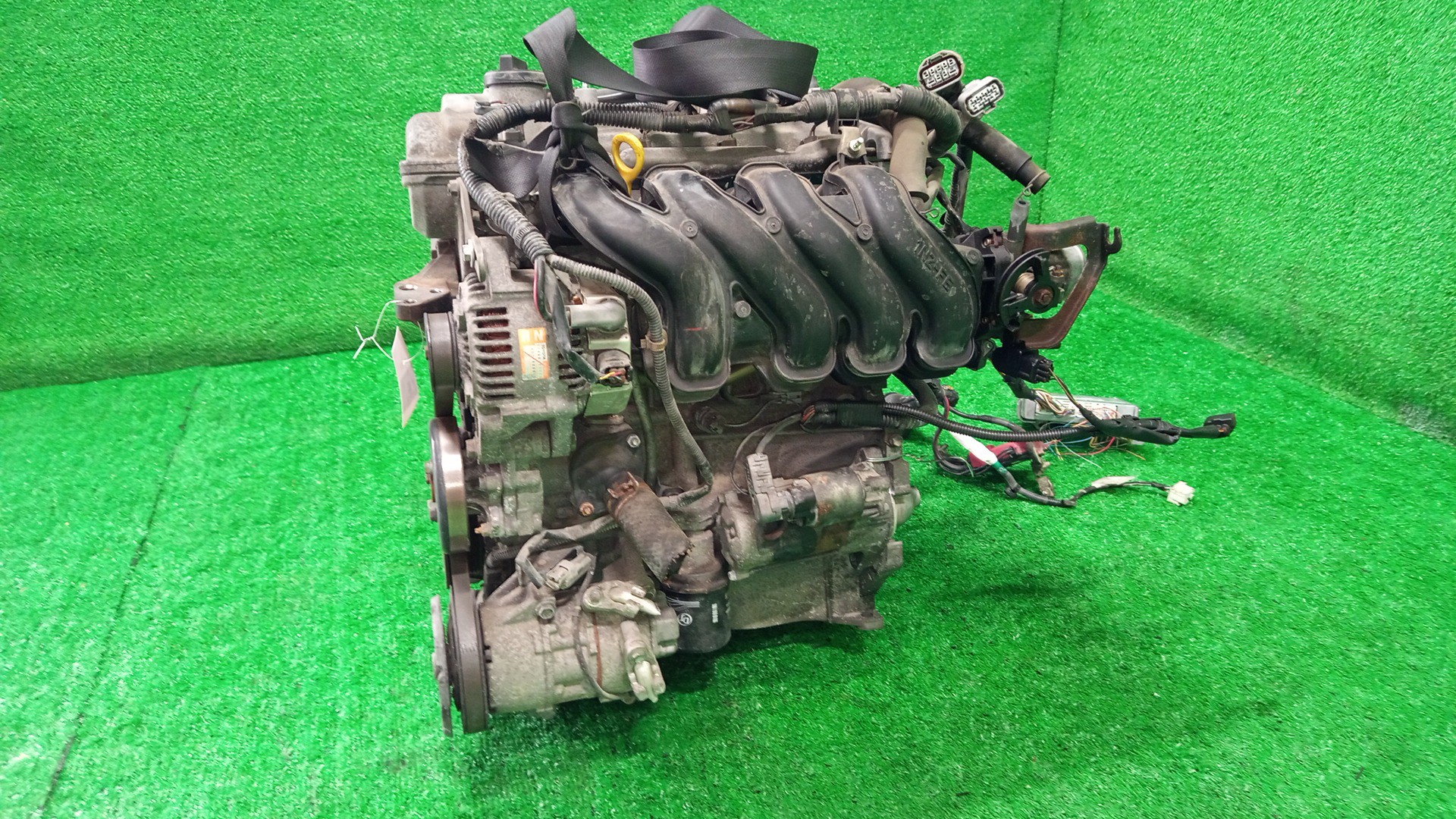 Двигатель TOYOTA FUNCARGO, IST, PLATZ, RAUM, VITZ, PROBOX, BB, PORTE, SIENTA, SUCCEED, WILL CYPHA NCP25, NCP65, NCP16, NCZ25, NCP15, NCP55V, NCP59G, NCP35, NNP15, NCP85G, NCP75 1NZ-FE B729612 4 ракурс