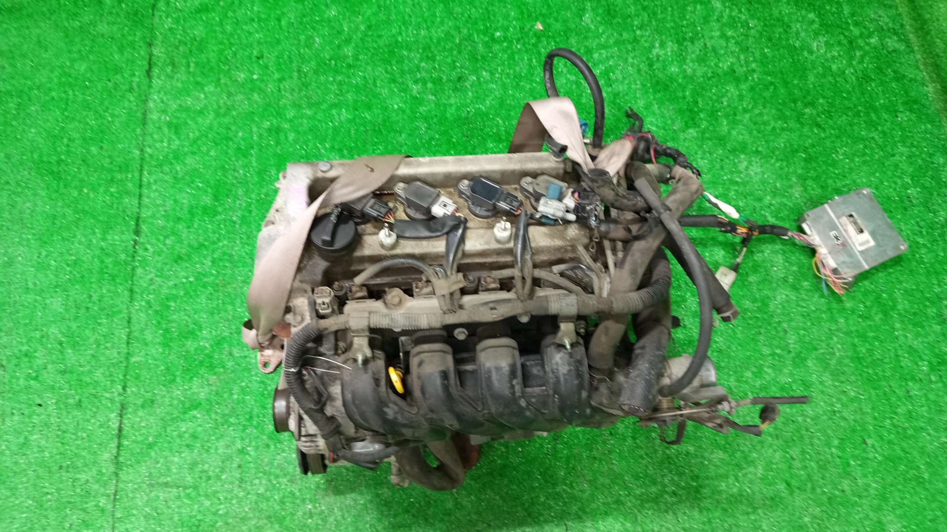 Двигатель TOYOTA FUNCARGO, IST, PLATZ, RAUM, VITZ, PROBOX, BB, PORTE, SIENTA, SUCCEED, WILL CYPHA NCP25, NCP65, NCP16, NCZ25, NCP15, NCP55V, NCP59G, NCP35, NNP15, NCP85G, NCP75 1NZ-FE C477001 1 ракурс