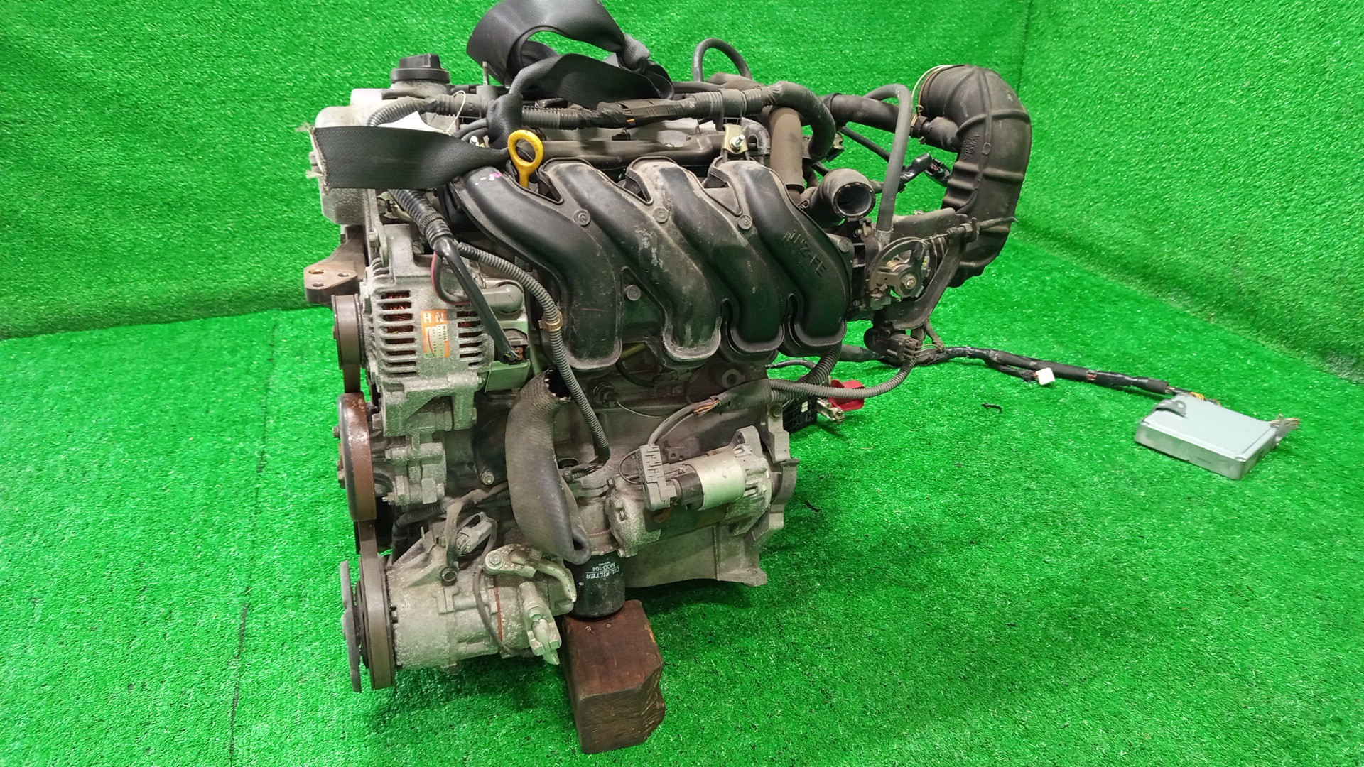Двигатель TOYOTA FUNCARGO, IST, PLATZ, RAUM, VITZ, PROBOX, BB, PORTE, SIENTA, SUCCEED, WILL CYPHA NCP25, NCP65, NCP16, NCZ25, NCP15, NCP55V, NCP59G, NCP35, NNP15, NCP85G, NCP75 1NZ-FE B659730 4 ракурс