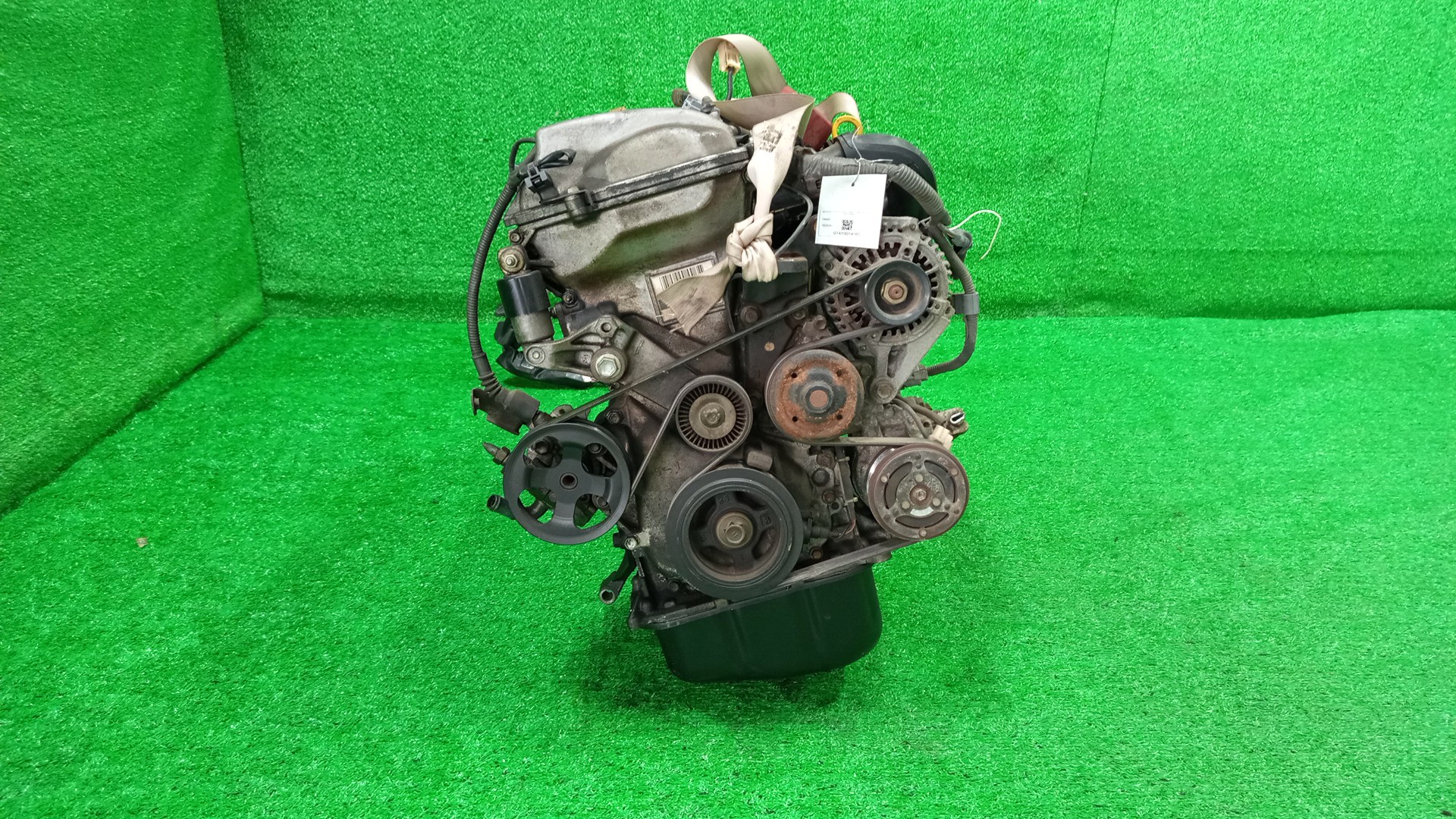 Двигатель TOYOTA COROLLA, PREMIO, COROLLA SPACIO, WISH, ALLION, COROLLA FIELDER, ALLEX, COROLLA RUNX, VOLTZ, WILL VS ZZE124, ZZT245, ZZE124N, ZNE14G, ZZE124G, ZZE138, ZZE129 1ZZ-FE MEX 2 ракурс