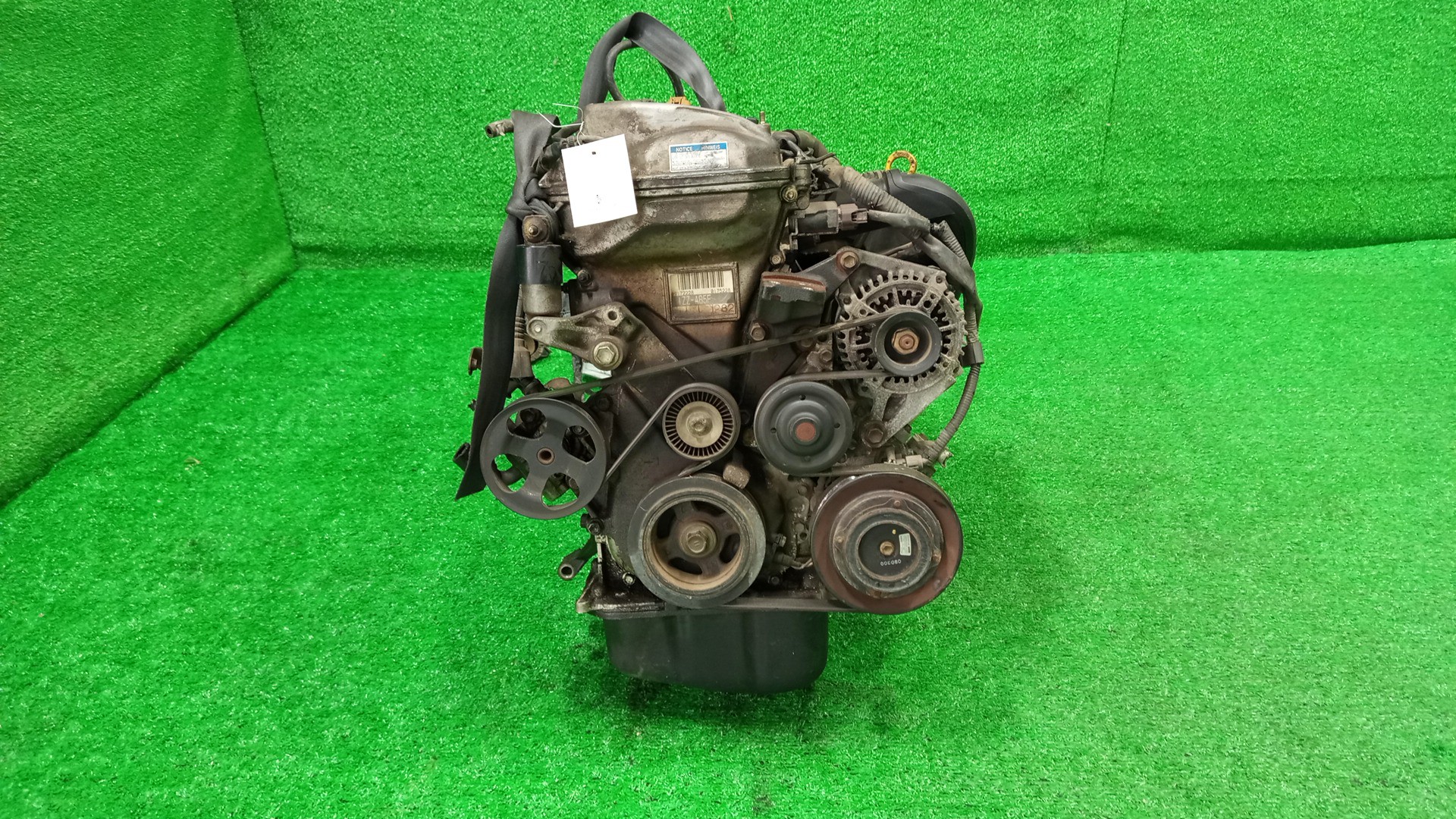 Двигатель TOYOTA COROLLA, PREMIO, COROLLA SPACIO, WISH, ALLION, COROLLA FIELDER, ALLEX, COROLLA RUNX, VOLTZ, WILL VS ZZE124, ZZT245, ZZE124N, ZNE14G, ZZE124G, ZZE138, ZZE129 1ZZ-FE MEX 2 ракурс
