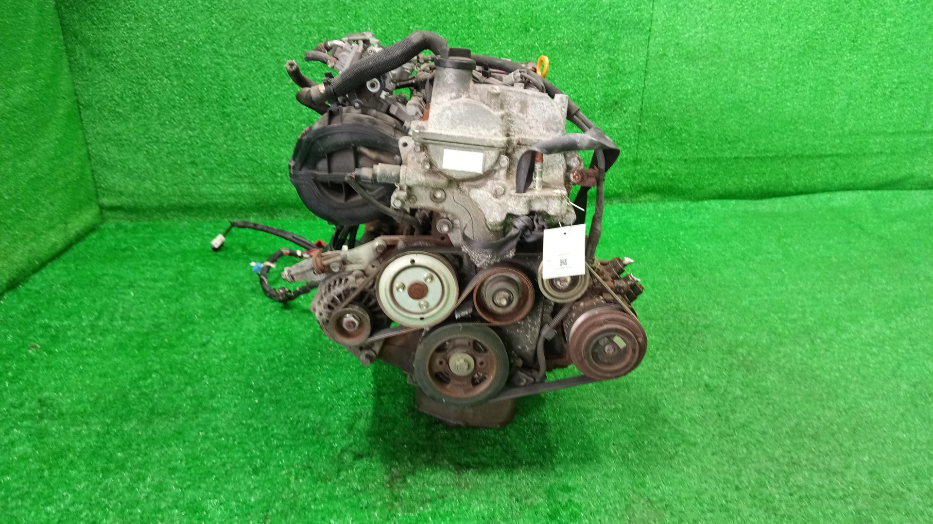 Двигатель TOYOTA BOON LUMINAS, PASSO SETTE M502G, M502E 3SZ-VE номер сгнил 2 ракурс