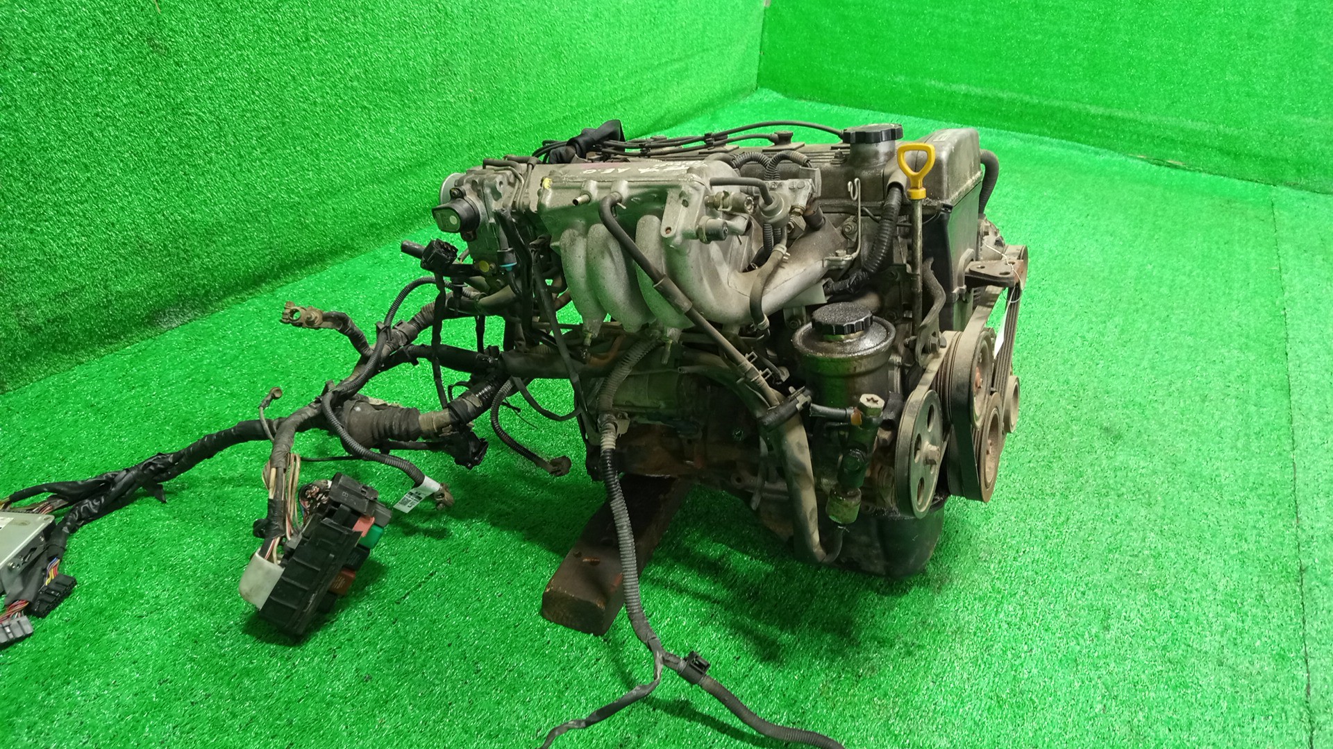 Двигатель TOYOTA SPRINTER CARIB, COROLLA, SPRINTER AE114G, AE114, AE109, AE104 4A-FE TPAM 3 ракурс