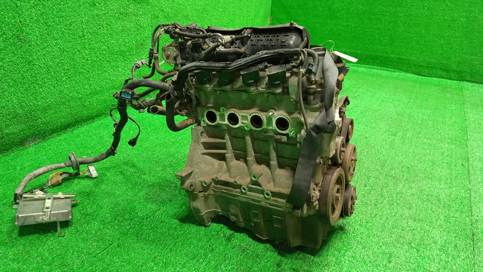 Двигатель HONDA FIT ARIA, FIT GD6, GD7, GD2, GD1 L13A I-DSI 3 ракурс