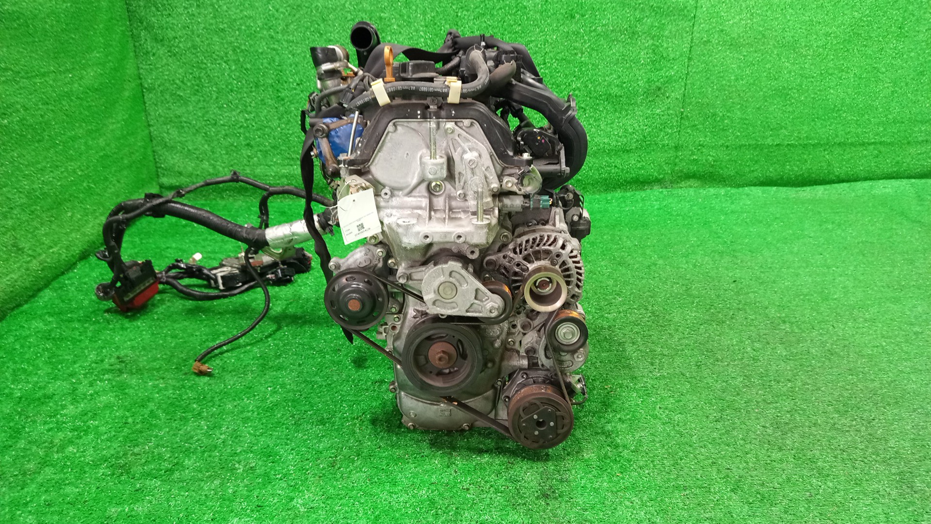 Двигатель NISSAN ROOX, EK SPACE, EK X, DAYZ B45A, B48A, B35A, B38A, B35W, B38W, B45W, B48W BR06DET TURBO 2 ракурс