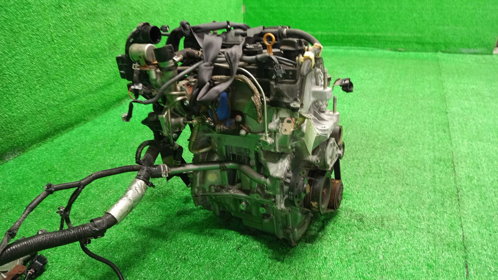 Двигатель NISSAN ROOX, EK SPACE, EK X, DAYZ B45A, B48A, B35A, B38A, B35W, B38W, B45W, B48W BR06DET TURBO 3 ракурс