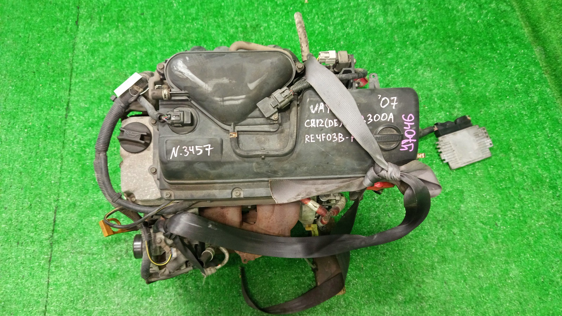 Двигатель NISSAN AD VAY12 CR12DE 013300A 1 ракурс Двигатель NISSAN AD VAY12 CR12DE 013300A 1 ракурс