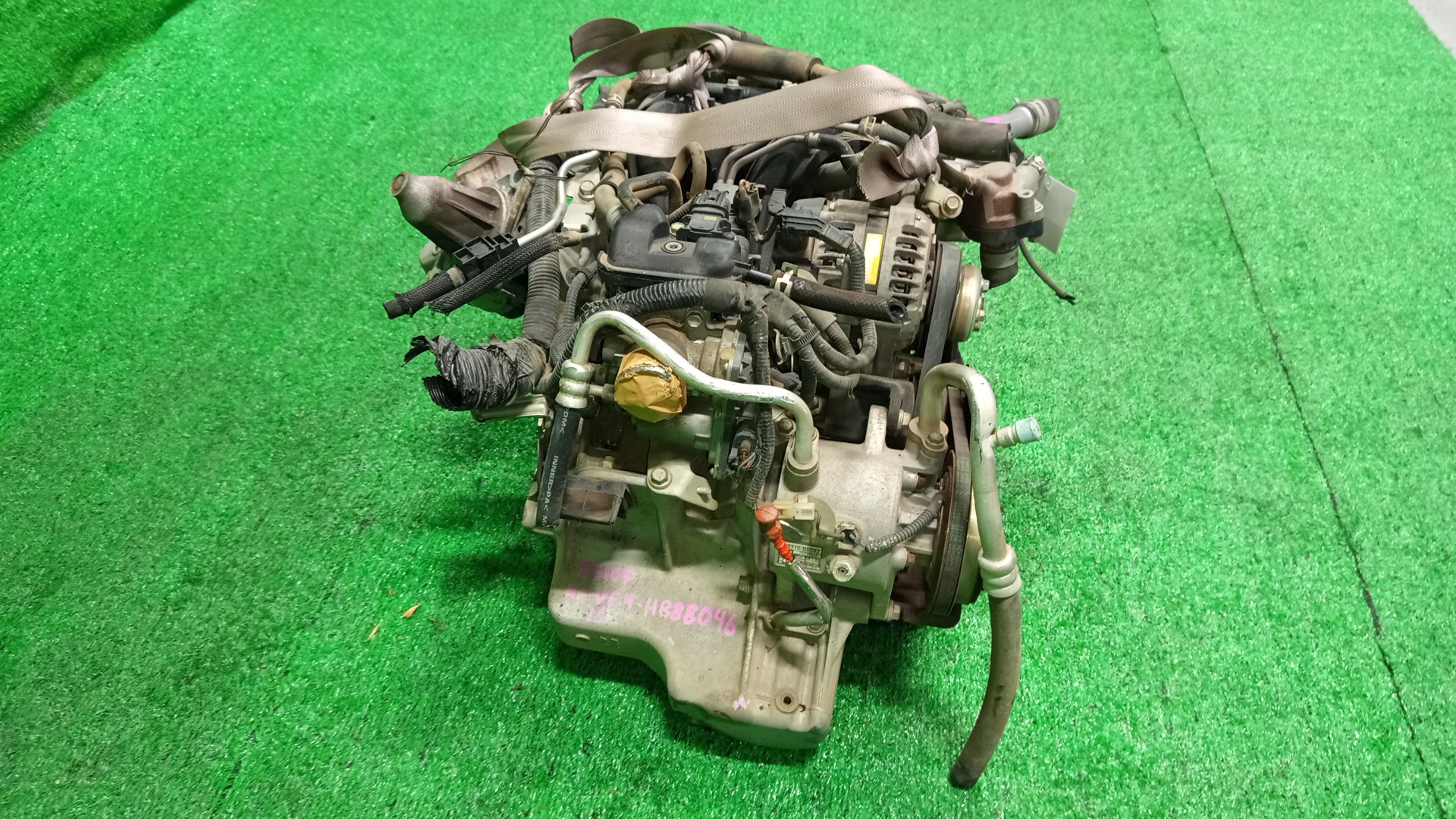 Двигатель DAIHATSU HIJET TRUCK, PIXIS TRUCK, SAMBAR TRUCK, HIJET S500P, S510P, S500U, S510U, S510J, S500J KF, KF-VE H888046 3 ракурс
