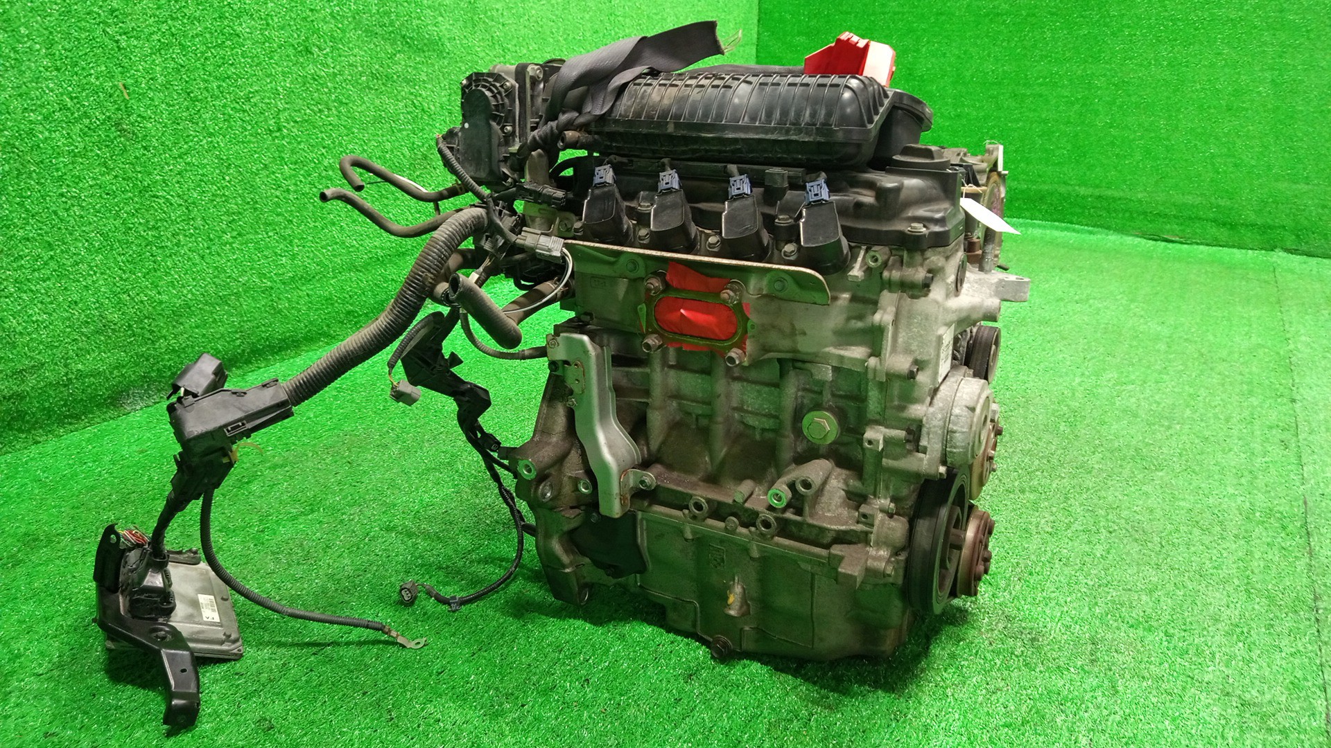 Двигатель HONDA FIT GE6 L13A 1MOD 3 ракурс