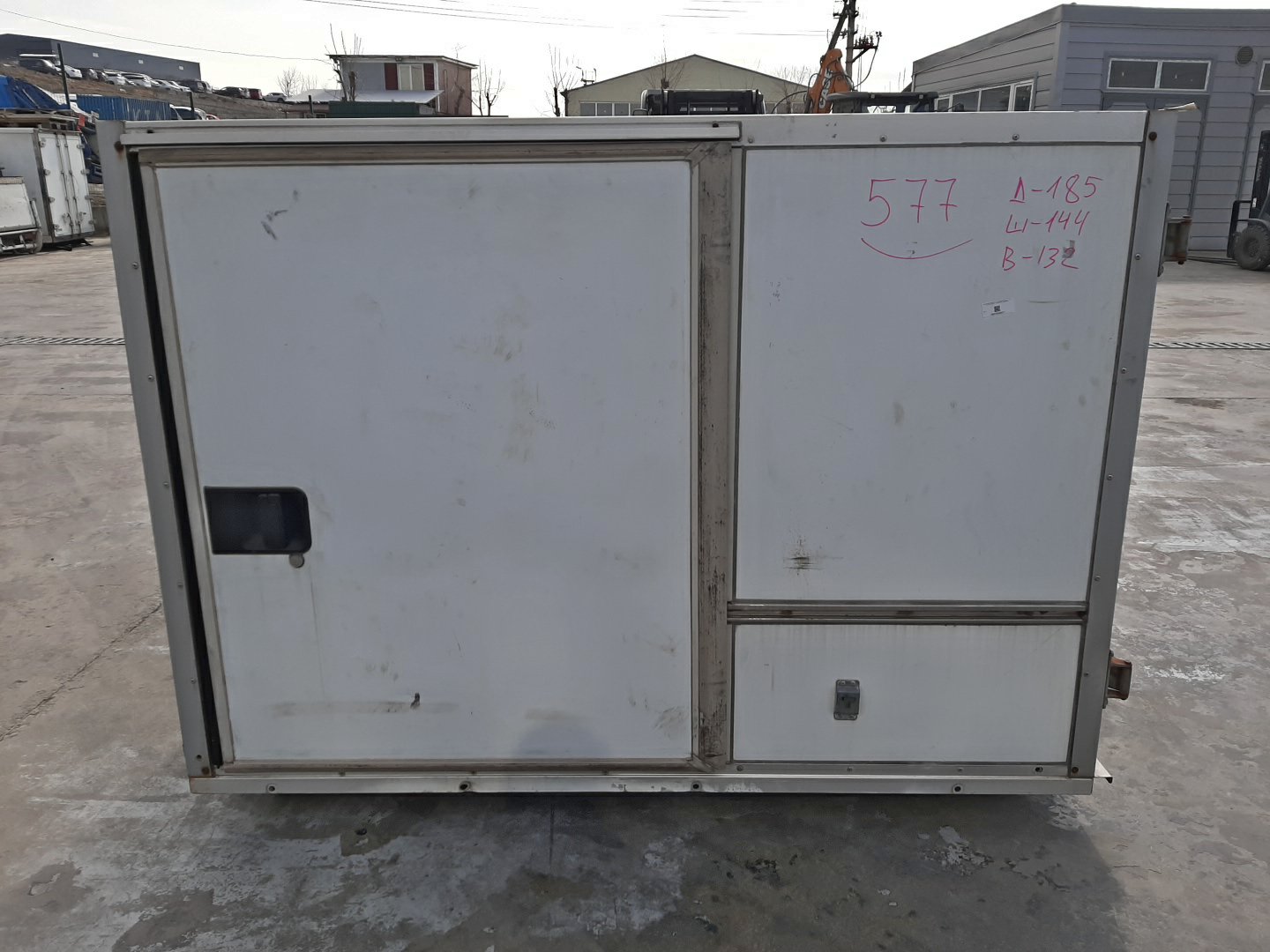 Будка SUBARU SAMBAR TV1 577 1 ракурс