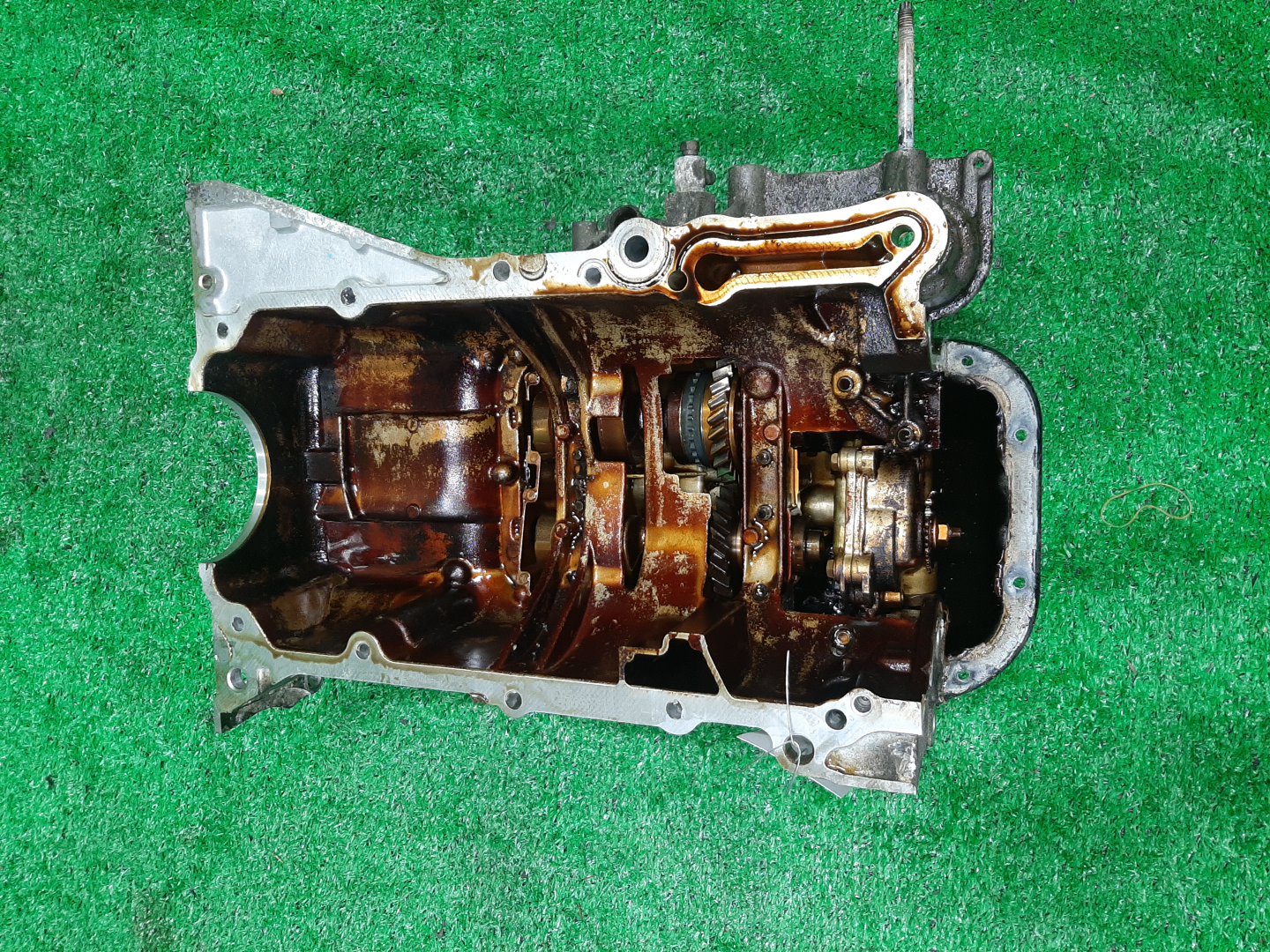 Поддон кпп TOYOTA ALPHARD ANH10W 2AZ-FE 1 ракурс
