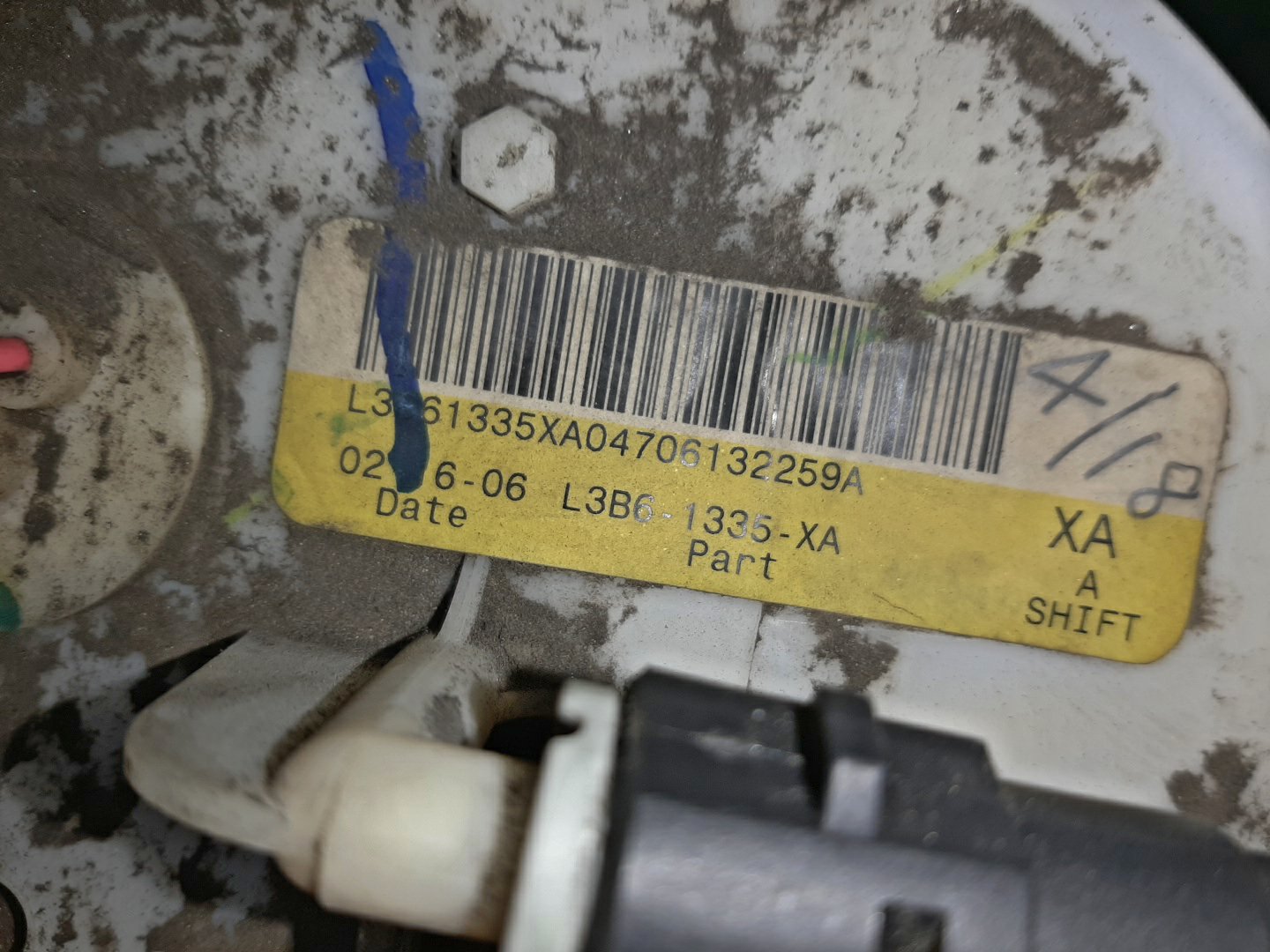 Насос воздушный MAZDA TRIBUTE EP3W L3-DE L3B61335XA 3 ракурс