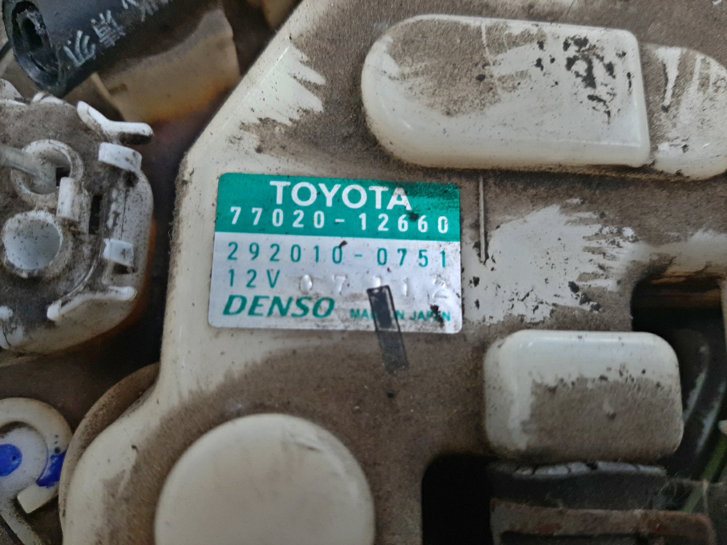 Насос воздушный TOYOTA COROLLA FIELDER ZRE142G 2ZR-FE 77020-12660 4 ракурс