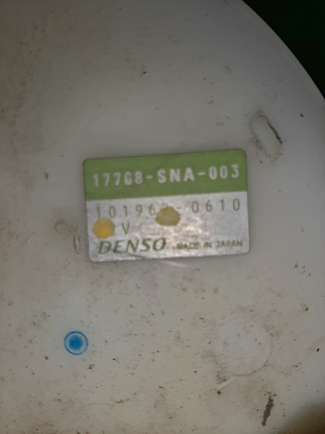 Насос воздушный HONDA CIVIC FD1 R18A 17708-SNA-003 3 ракурс