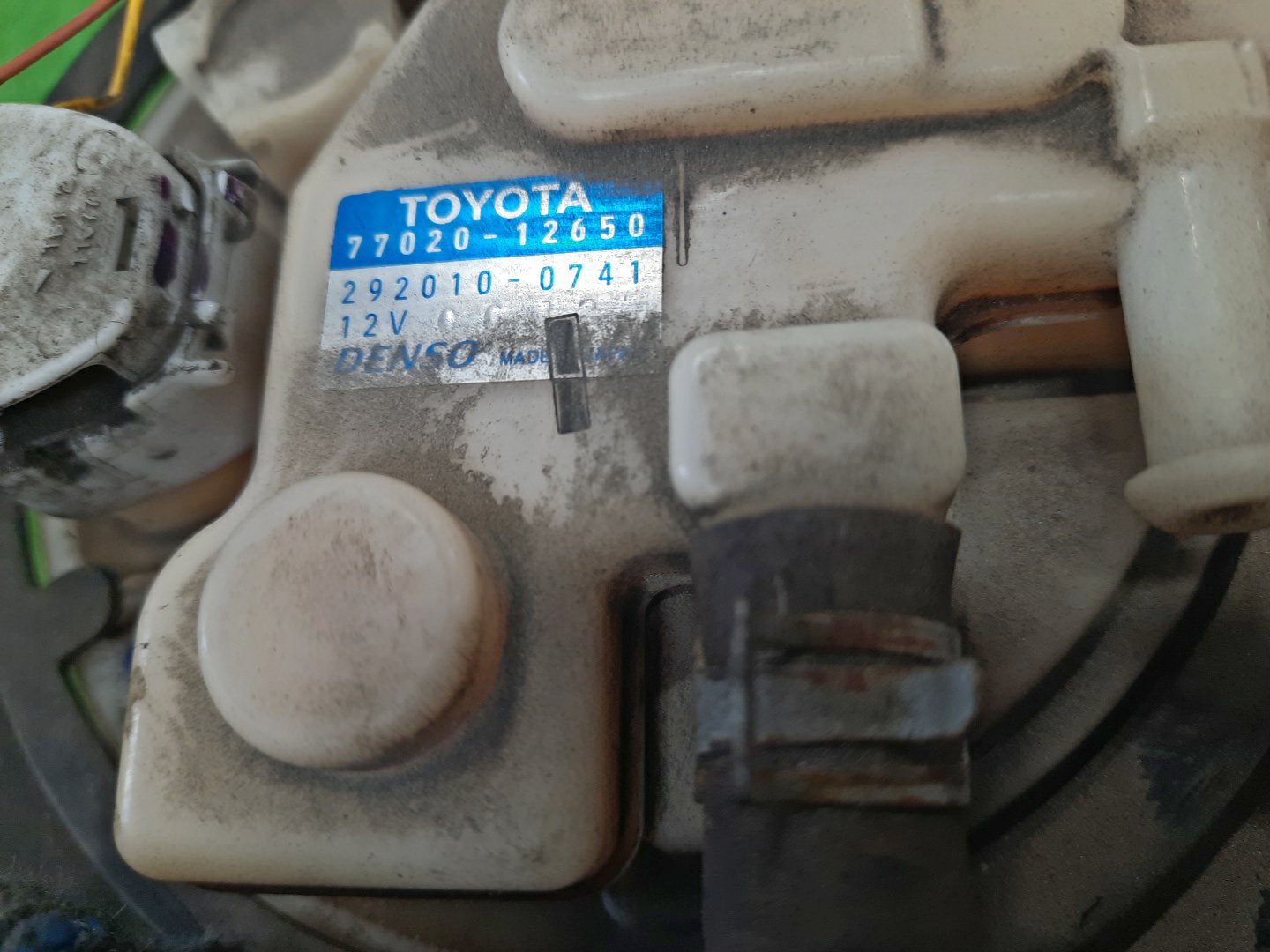 Насос воздушный TOYOTA COROLLA FIELDER NZE141G 1NZ-FE 77020-12650 3 ракурс