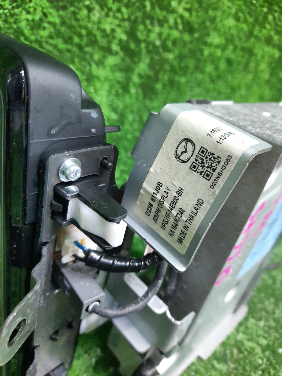 Монитор MAZDA DEMIO DJLFS D51H669C0A 5 ракурс