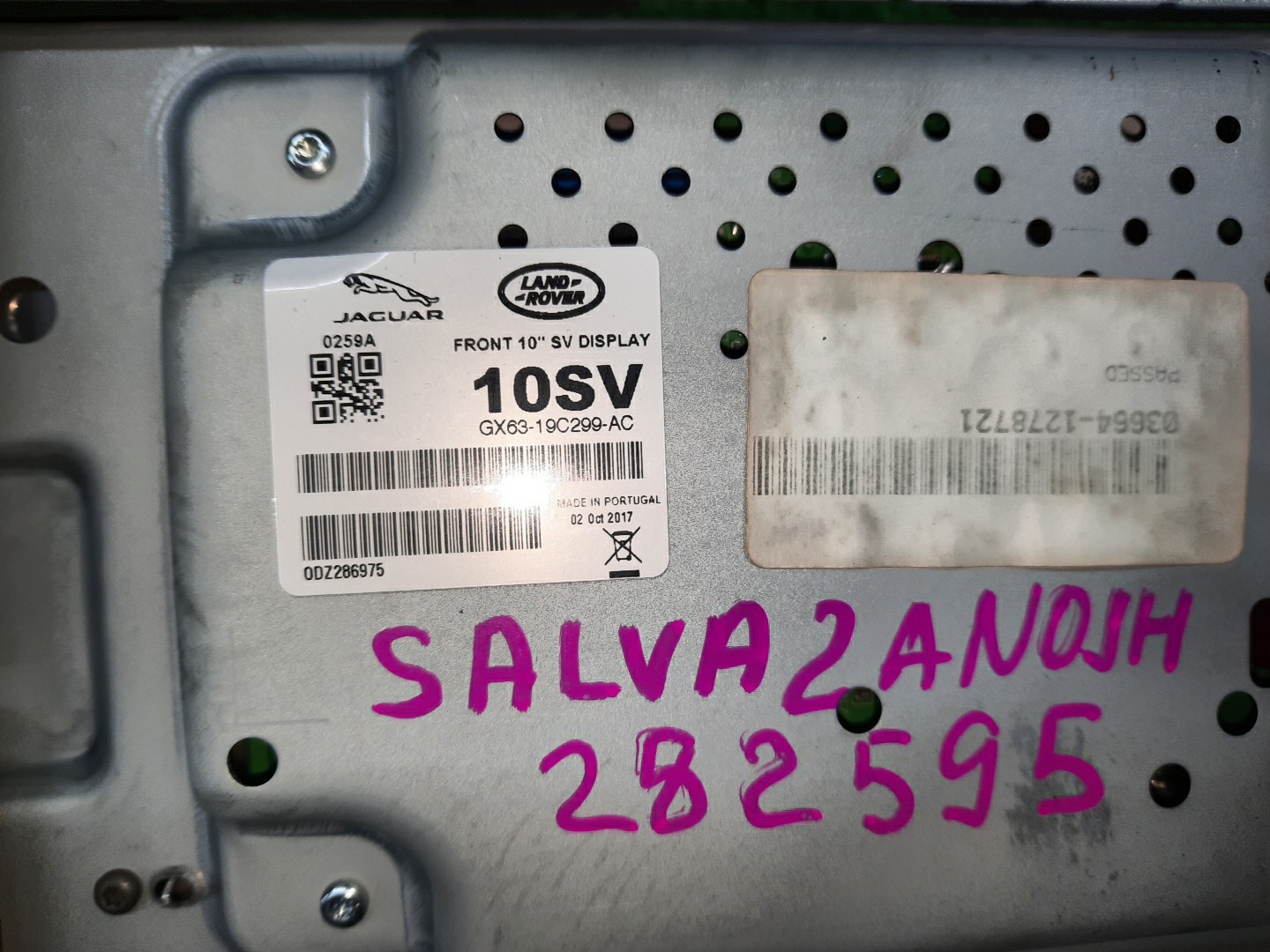 Монитор LAND ROVER RANGE ROVER EVOQUE L538 GX63-19C299-AC 5 ракурс