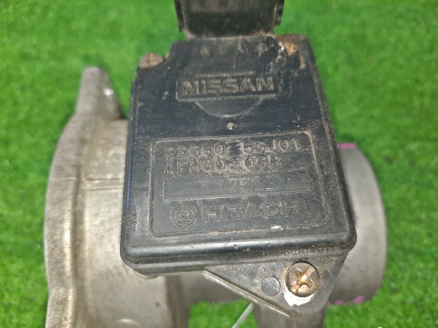 Датчик расхода воздуха NISSAN AVENIR PNW10 SR20DE 22680-53J01 3 ракурс