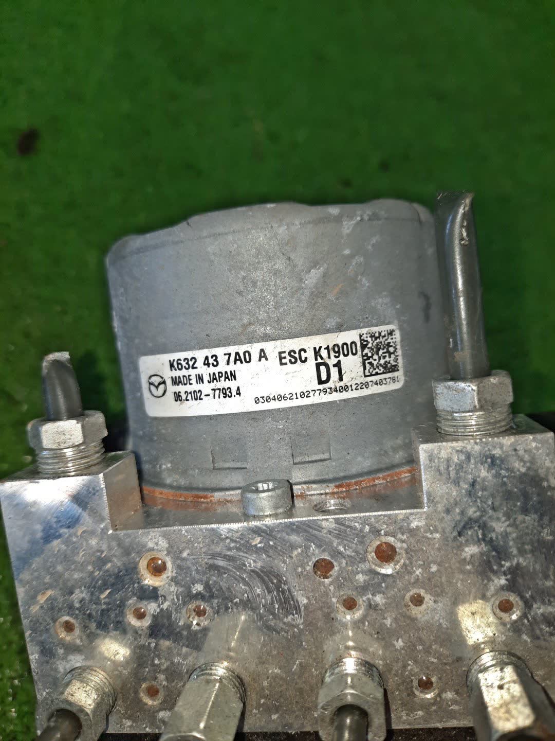 Блок abs MAZDA CX-8 KG5P PY-VPTS K632 43 7A0A 3 ракурс