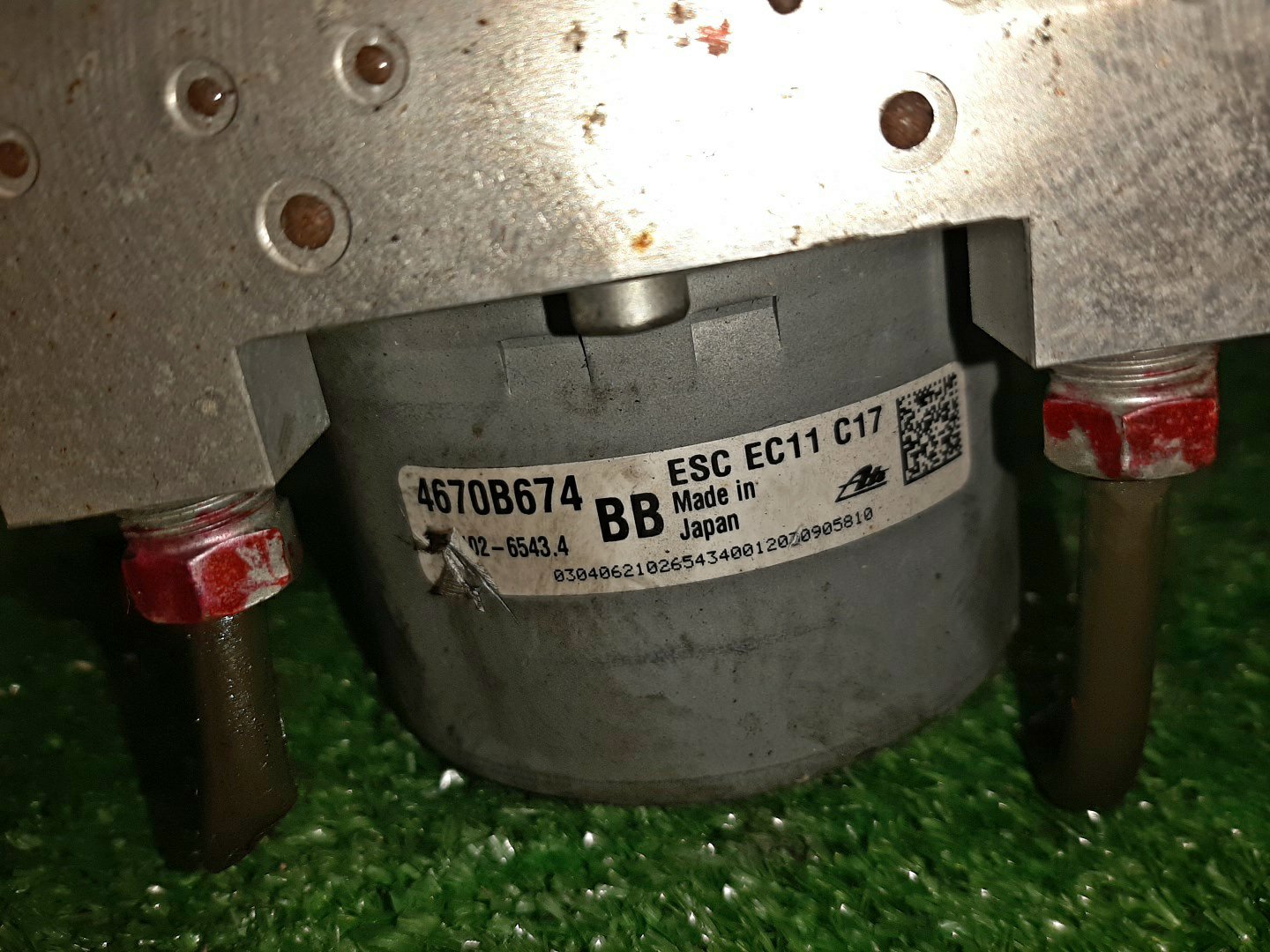 Блок abs MITSUBISHI ASX GA2W 4B11 ESCEC11C17 3 ракурс
