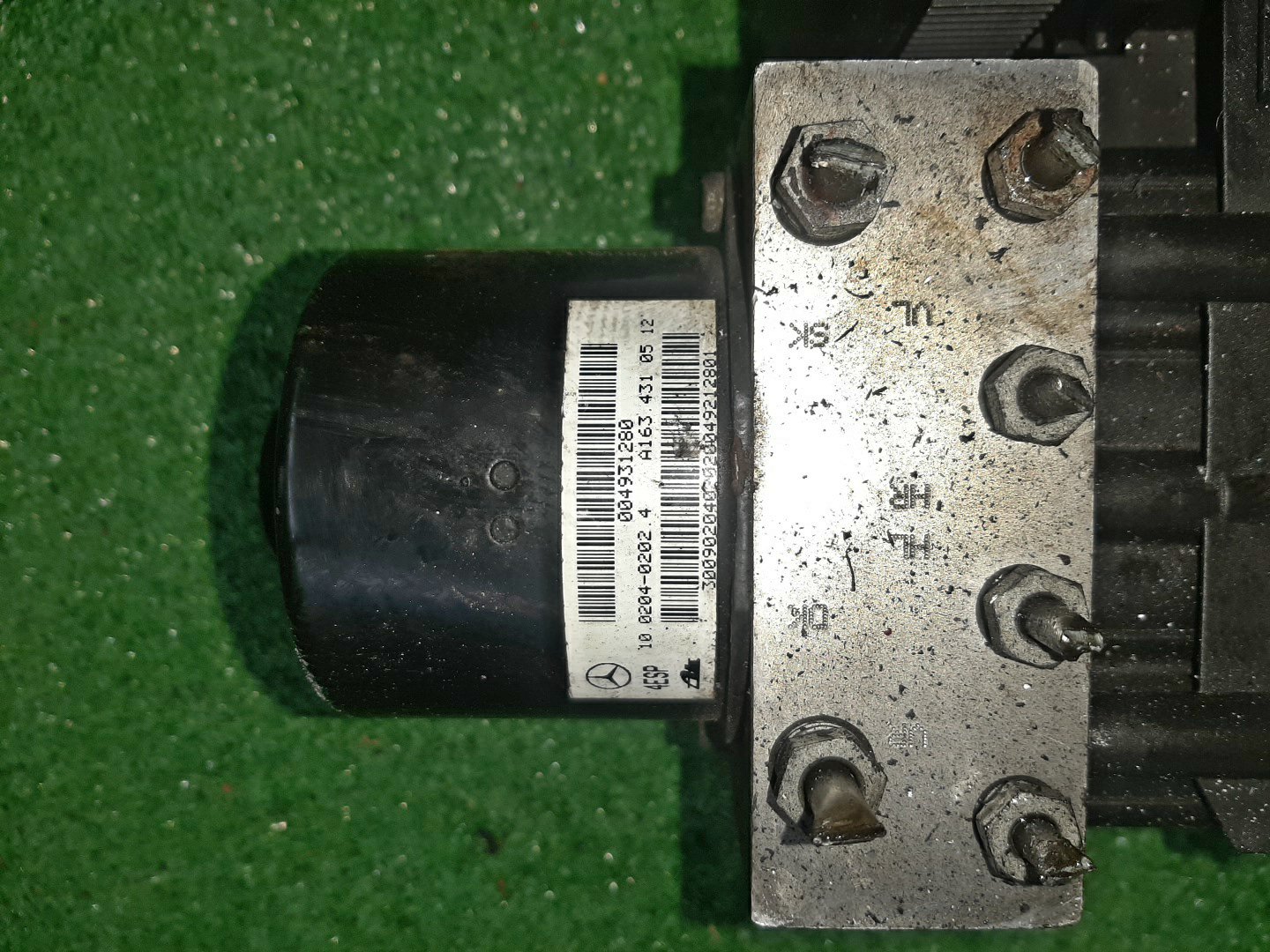 Блок abs MERCEDES-BENZ M-Class W163 M112E32 A1634310512 2 ракурс