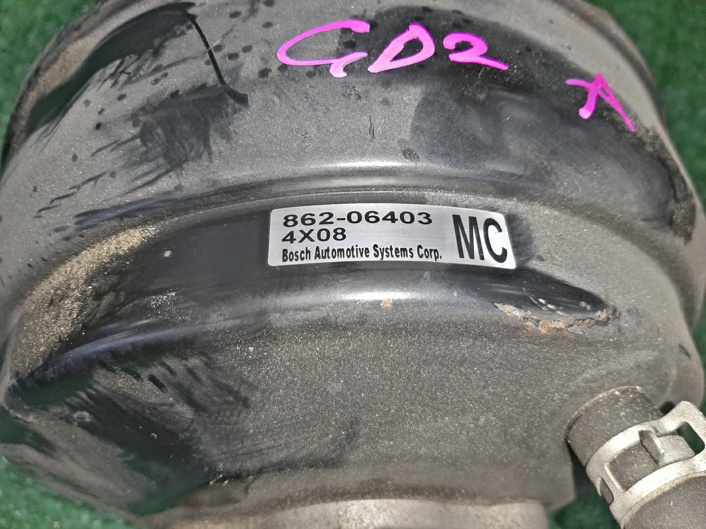 Главный тормозной цилиндр SUBARU IMPREZA GD2 EJ152 862-06403 4 ракурс