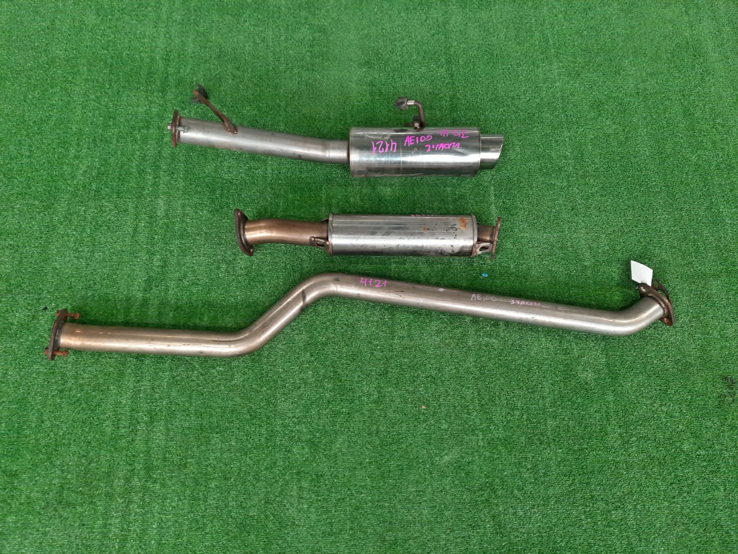 Глушитель TOYOTA COROLLA AE101 4A-GE 4121 1 ракурс
