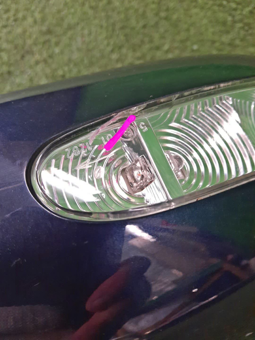 Зеркало правое переднее MERCEDES-BENZ E-Class W211 8+9K 4 ракурс
