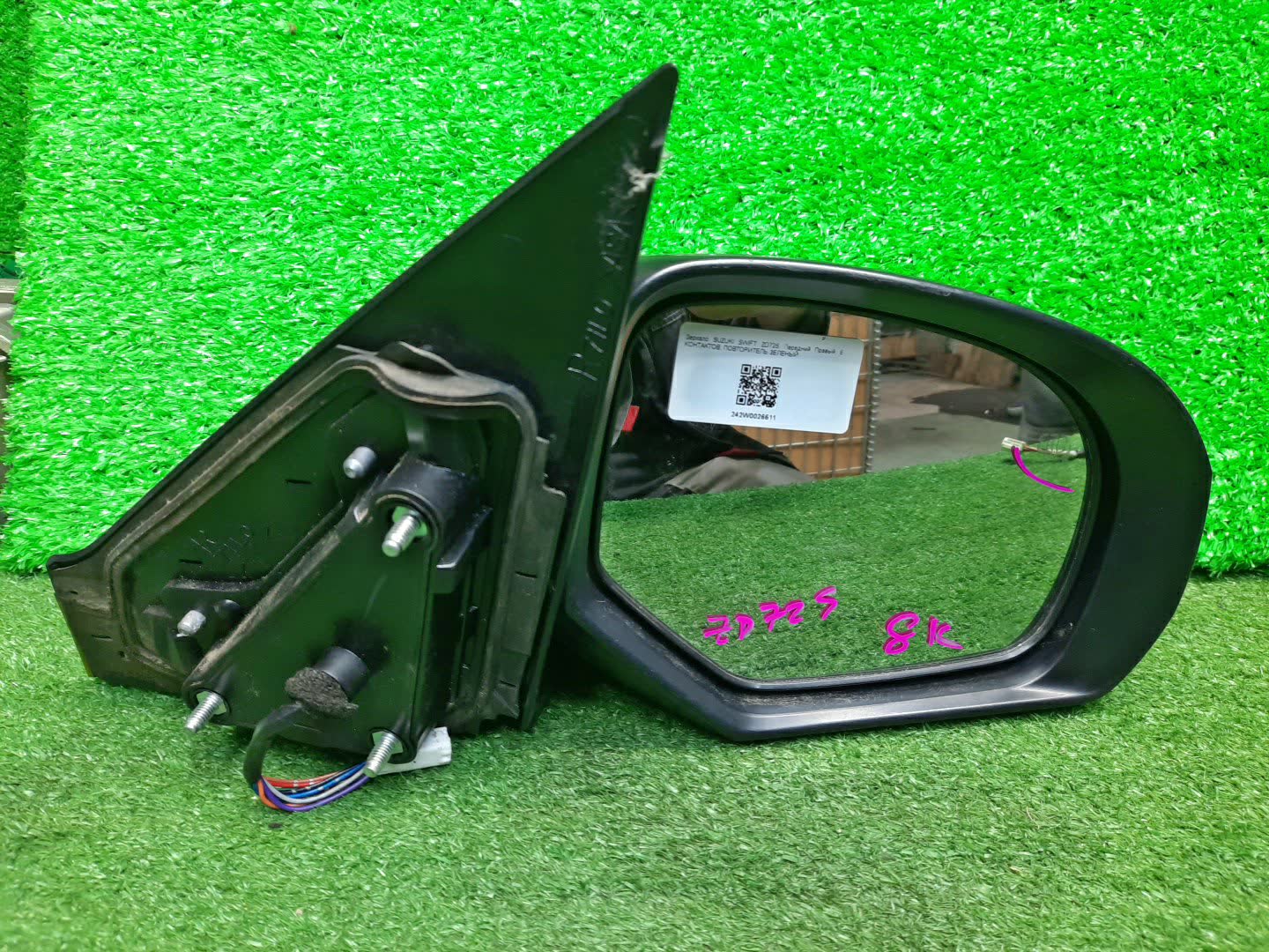 Зеркало правое переднее SUZUKI SWIFT ZD72S 8K 3 ракурс