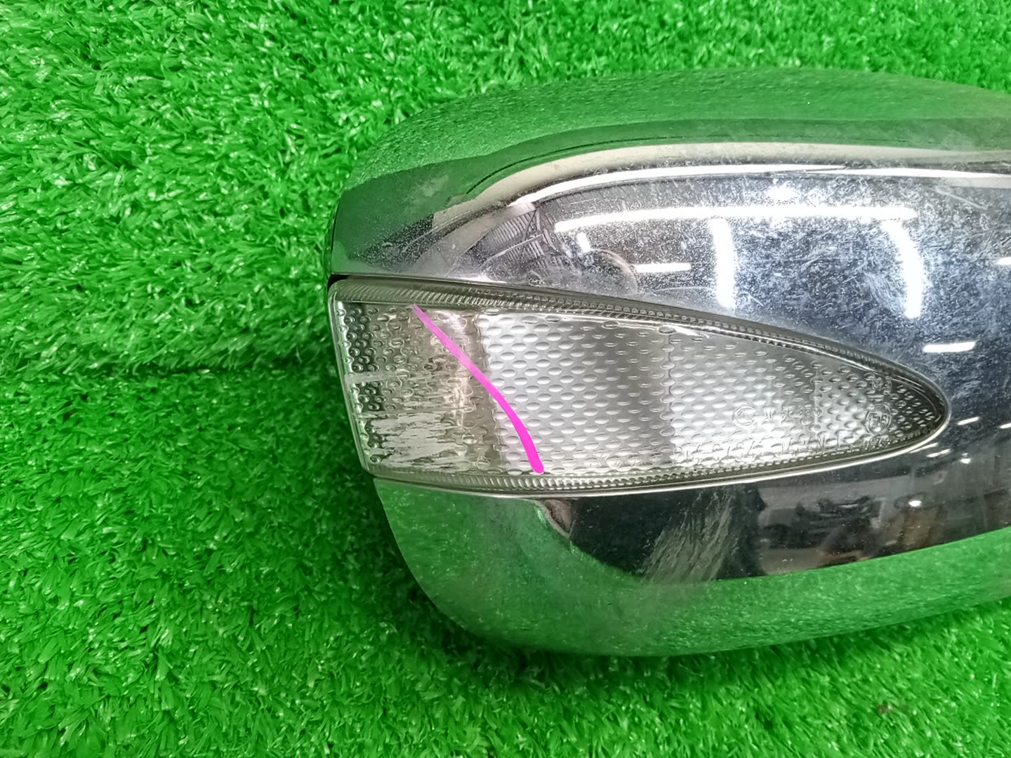 Зеркало правое переднее MITSUBISHI OUTLANDER CW4W, CW6W, CW5W 9K 2 ракурс
