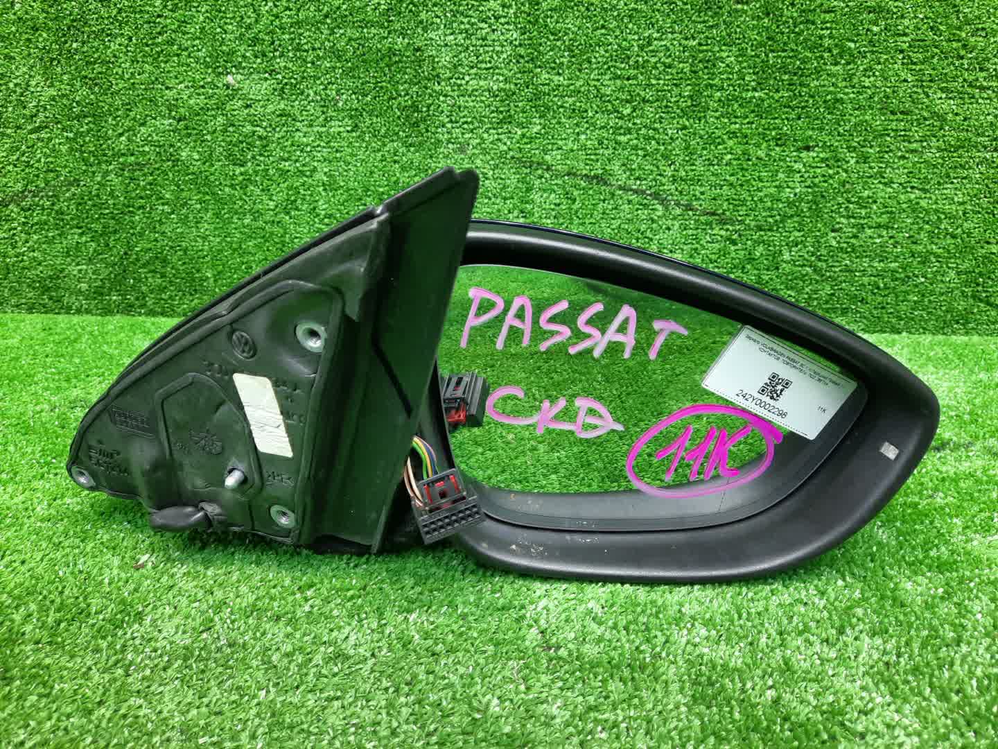 Зеркало правое переднее VOLKSWAGEN PASSAT 3CCAX, 362, 365, B7 11K 2 ракурс