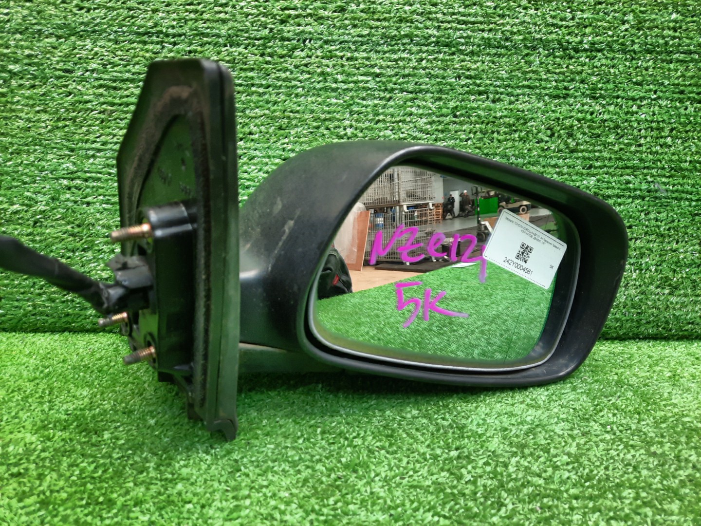 Зеркало правое переднее TOYOTA COROLLA, COROLLA FIELDER ZZE124, NZE121, NZE120, ZZE122, NZE124, CE121, NZE121G, ZZE123G, ZZE124G, ZZE122G, NZE124G , 1NZ-FE, 1ZZ-FE 5K 3 ракурс