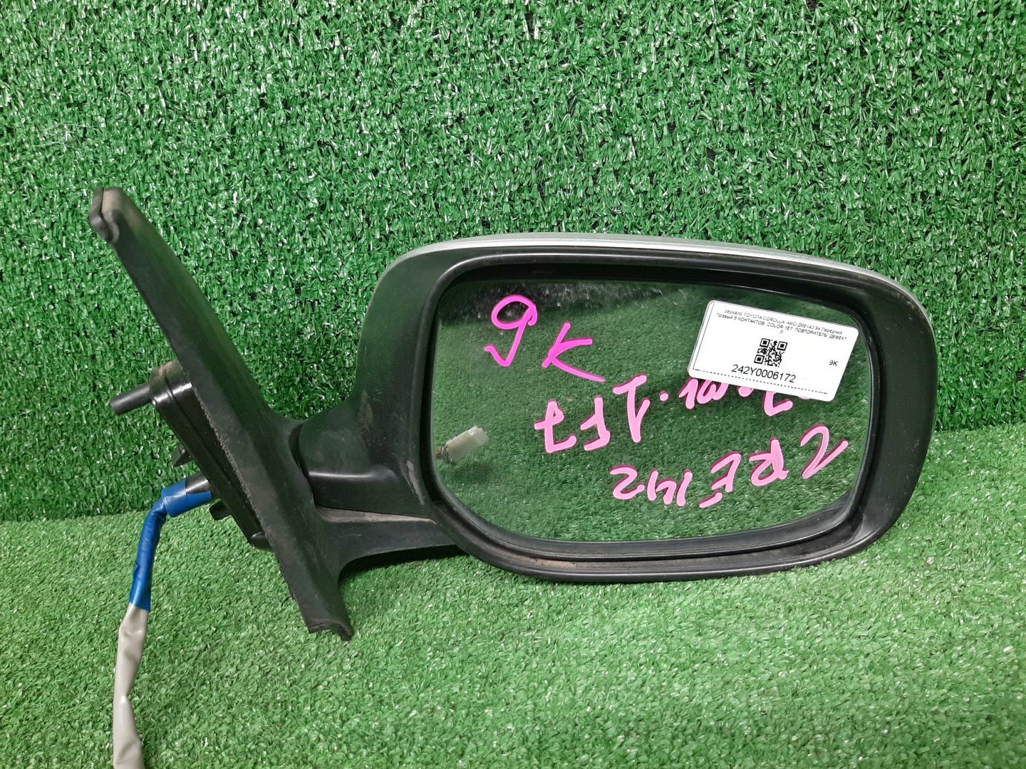 Зеркало правое переднее TOYOTA AXIO, COROLLA FIELDER, COROLLA  AXIO, FIELDER NZE141, NZE144, ZRE142, ZRE144, ZRE144G, ZRE142G, NZE144G, NZE141G 9K 3 ракурс