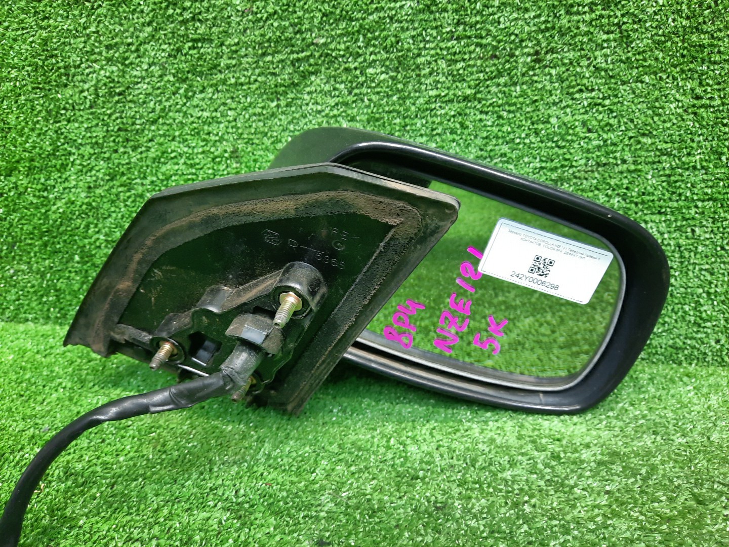 Зеркало правое переднее TOYOTA COROLLA, COROLLA FIELDER ZZE124, NZE121, NZE120, ZZE122, NZE124, CE121, NZE121G, ZZE123G, ZZE124G, ZZE122G, NZE124G , 1NZ-FE, 1ZZ-FE 5K 3 ракурс