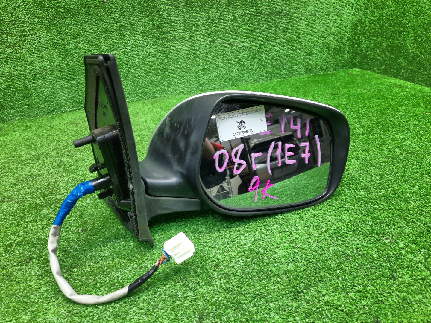 Зеркало правое переднее TOYOTA AXIO, COROLLA FIELDER, COROLLA  AXIO, FIELDER NZE141, NZE144, ZRE142, ZRE144, ZRE144G, ZRE142G, NZE144G, NZE141G 9K 3 ракурс